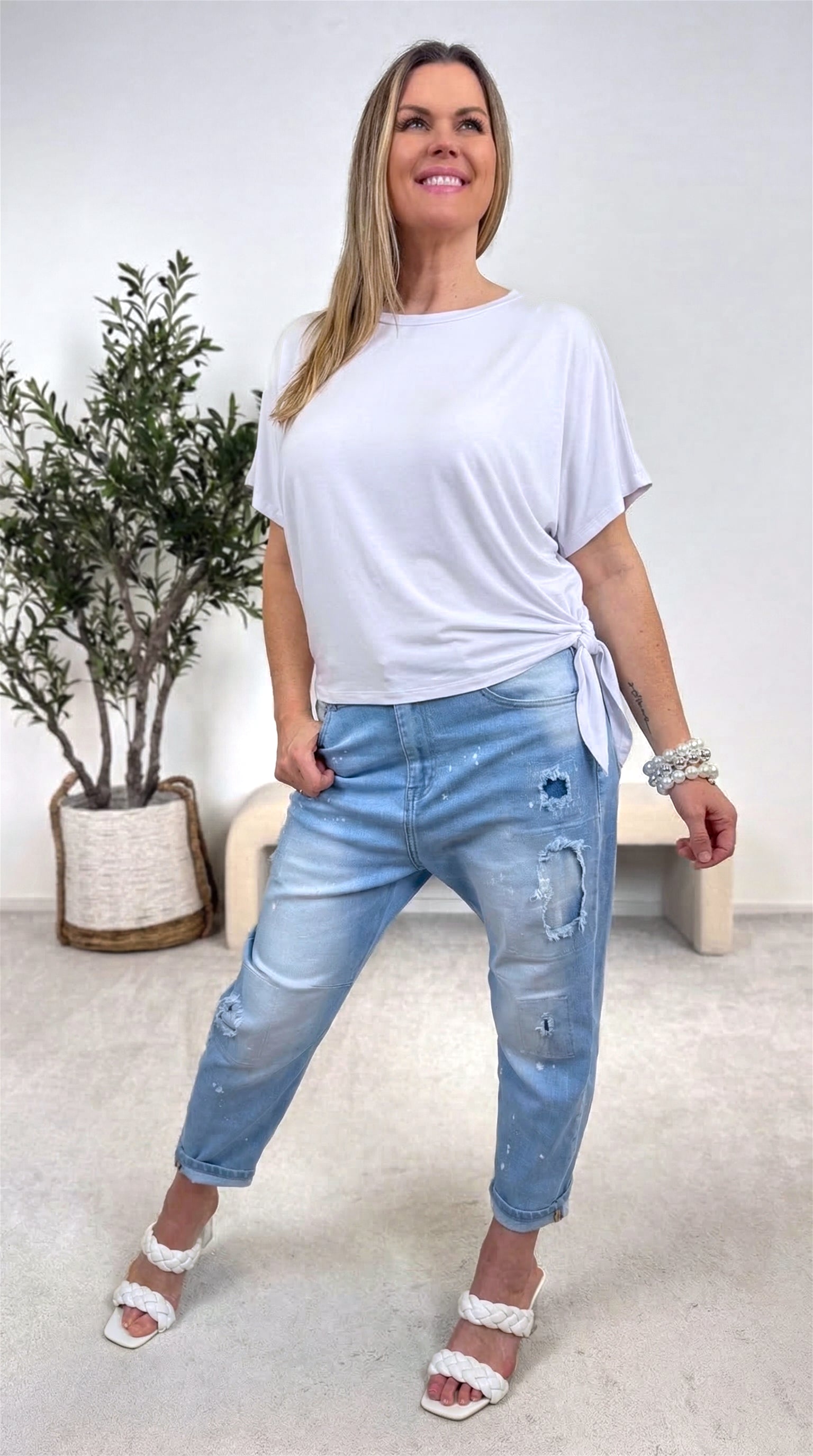 T-Shirt Princess Twist *Weiß*