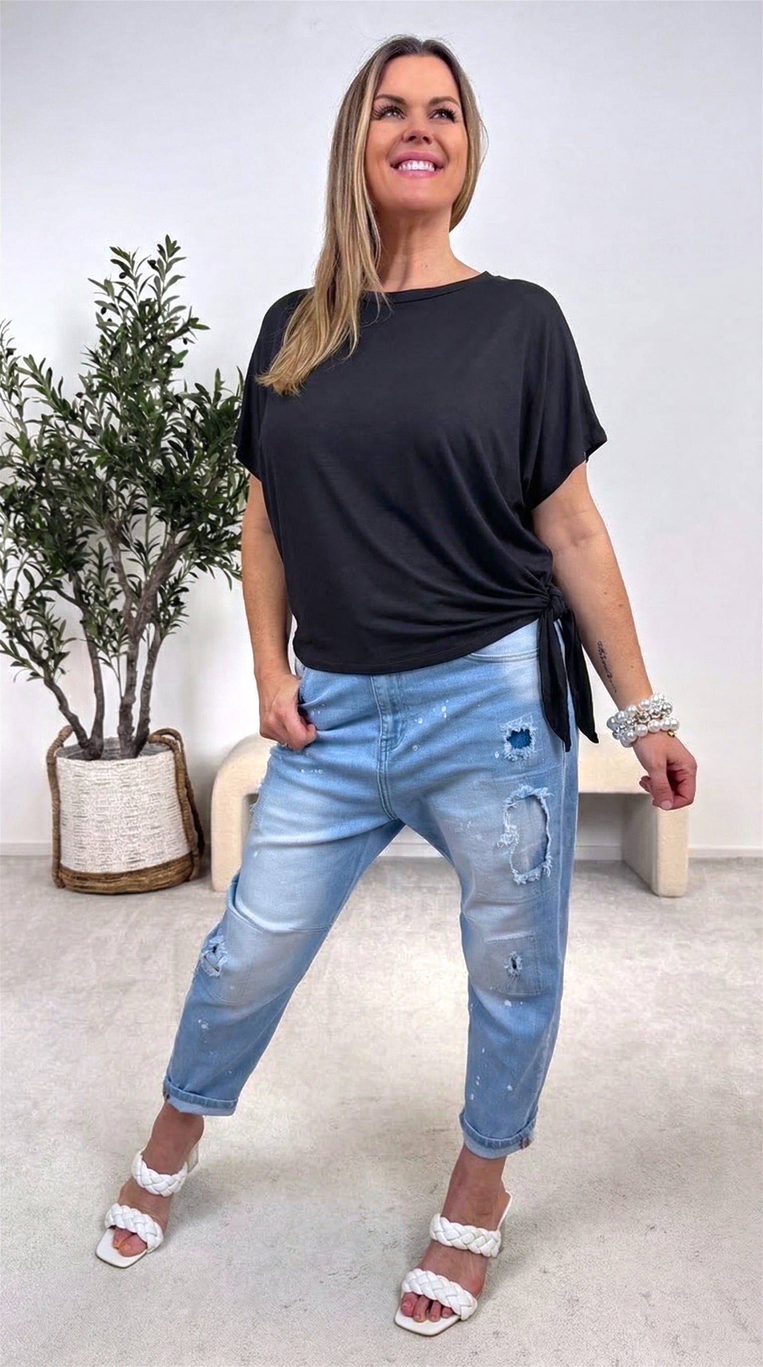 T-Shirt Princess Twist *Schwarz*