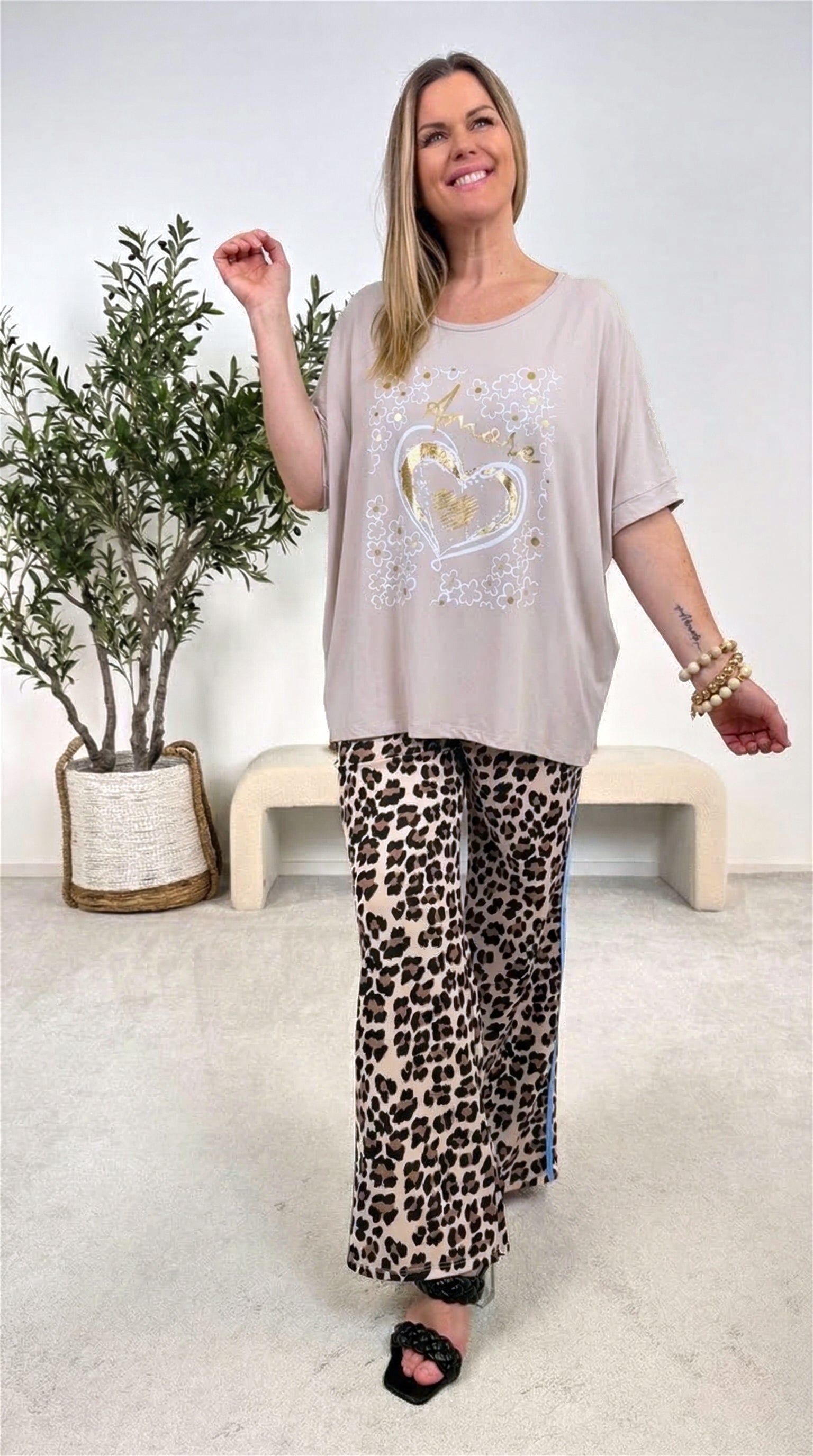 T-Shirt Amore *Beige*