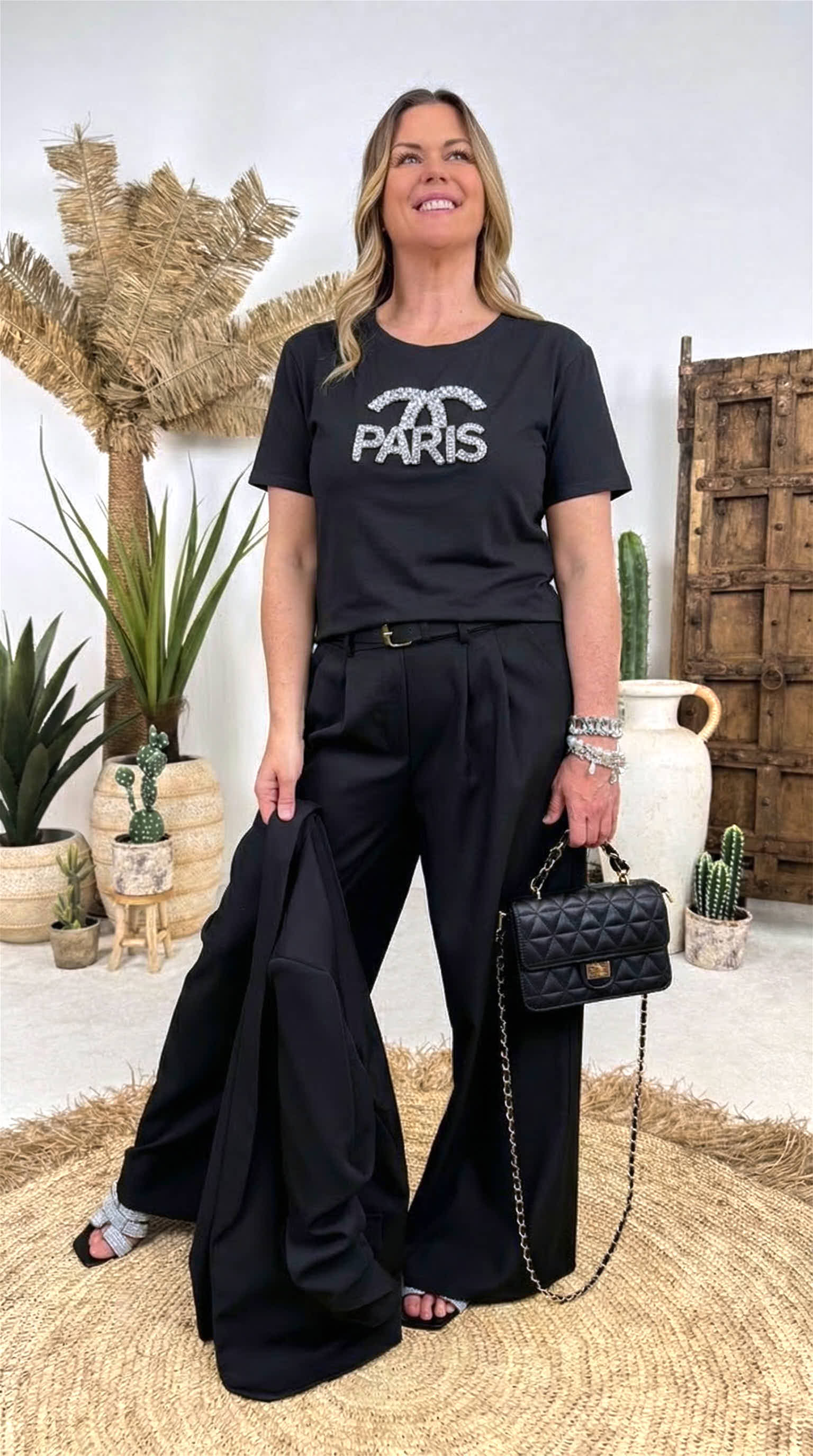 T-Shirt Paris *Schwarz*
