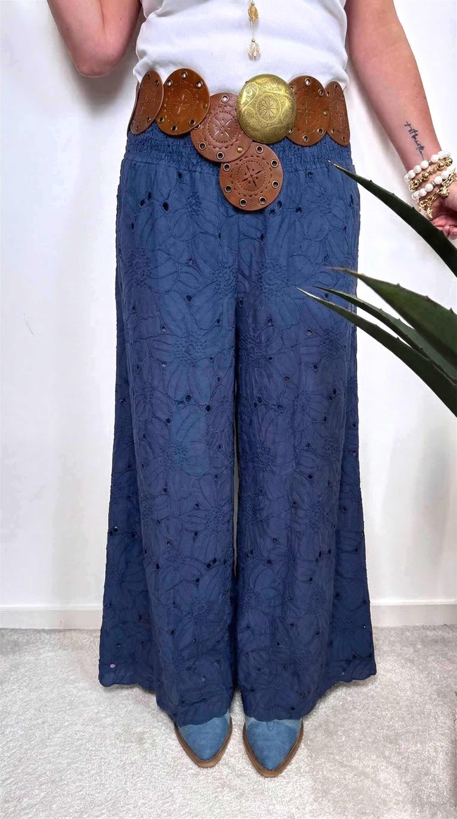 Weite Hose Indigo Blossom *Dunkelblau*