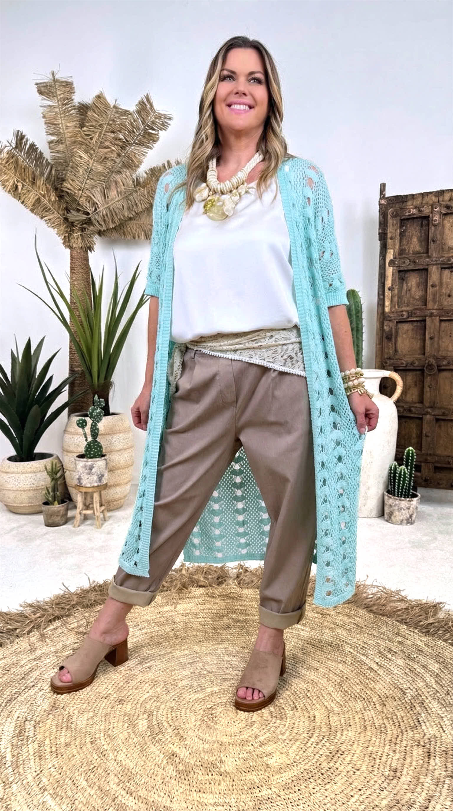 Strickjacke Sandy Spirit *Mint*