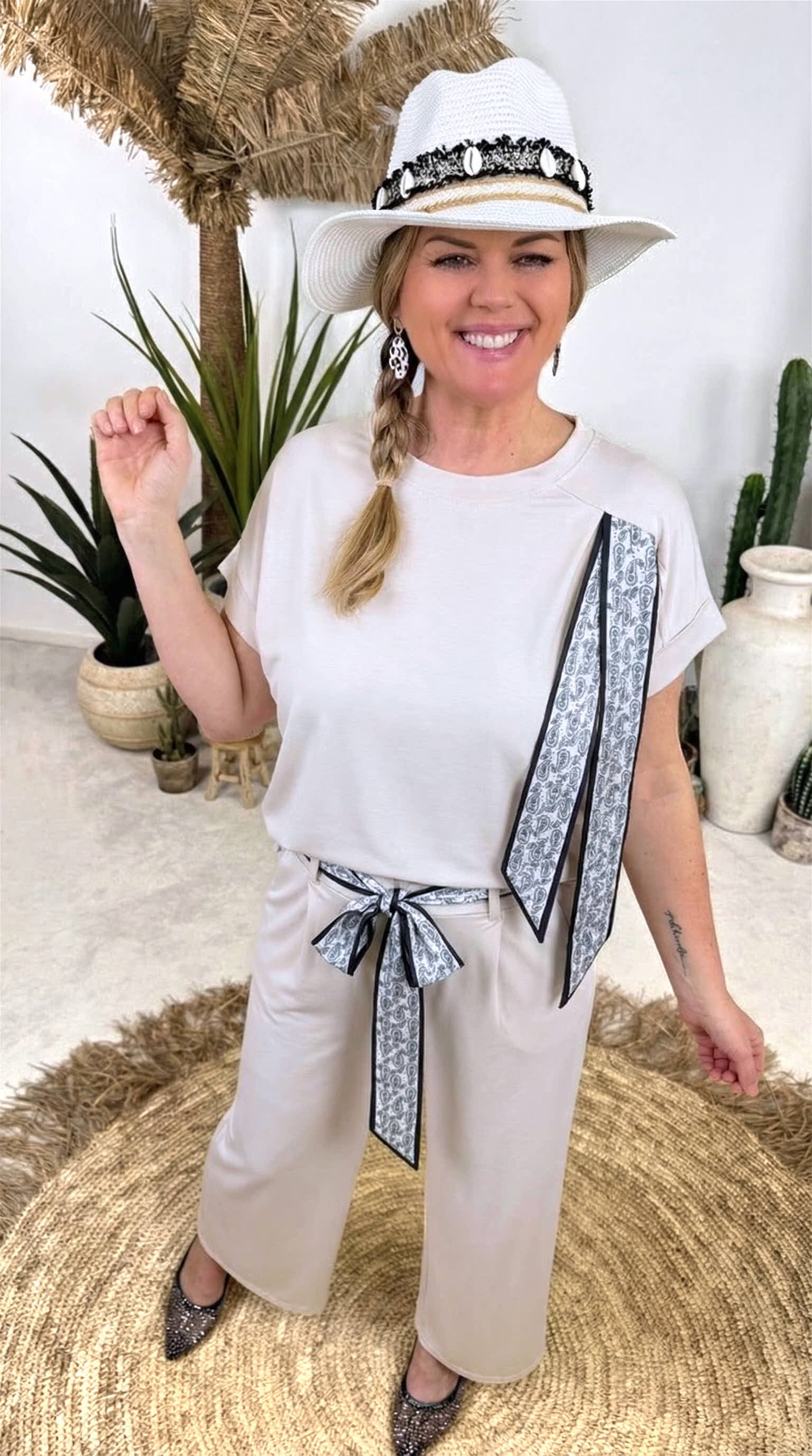 Hose Summer Bold *Beige*