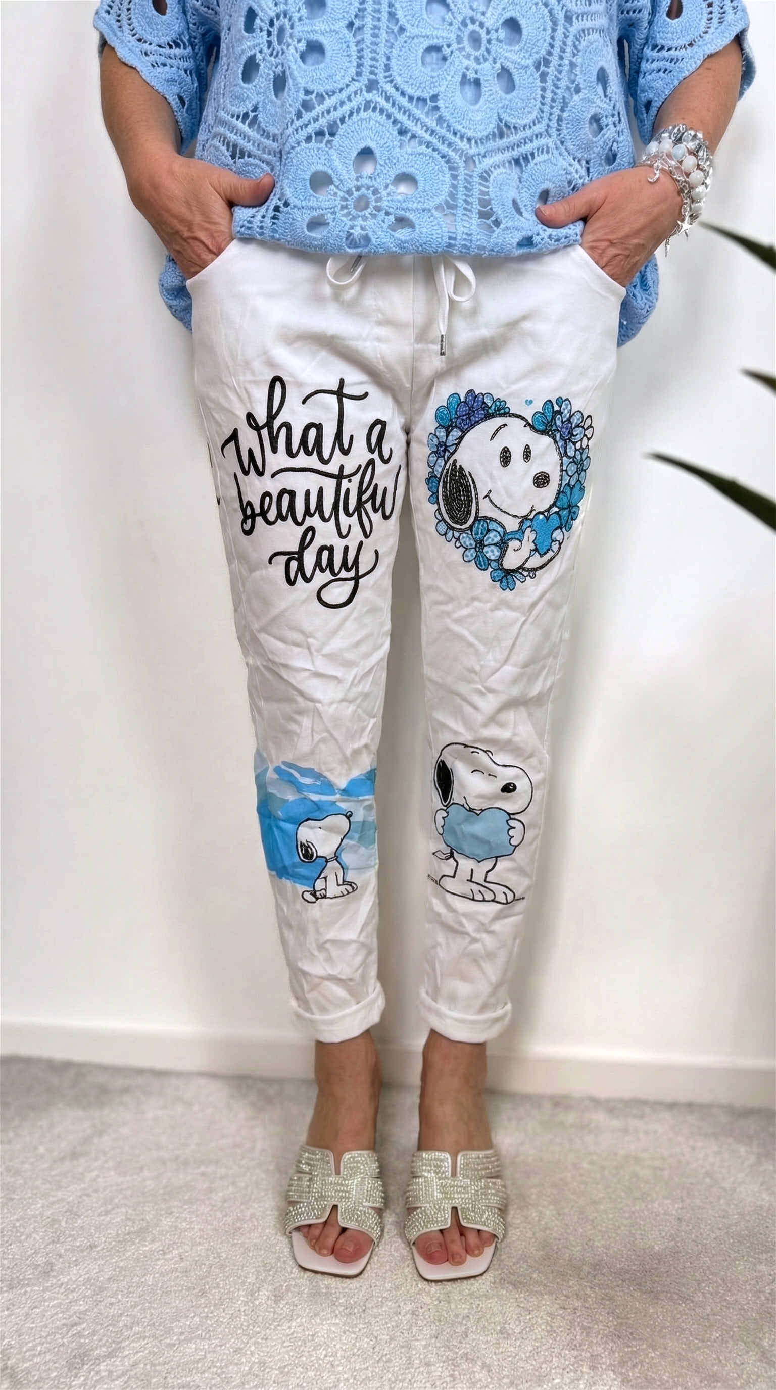 Jogpants Beautiful Day *Blau*