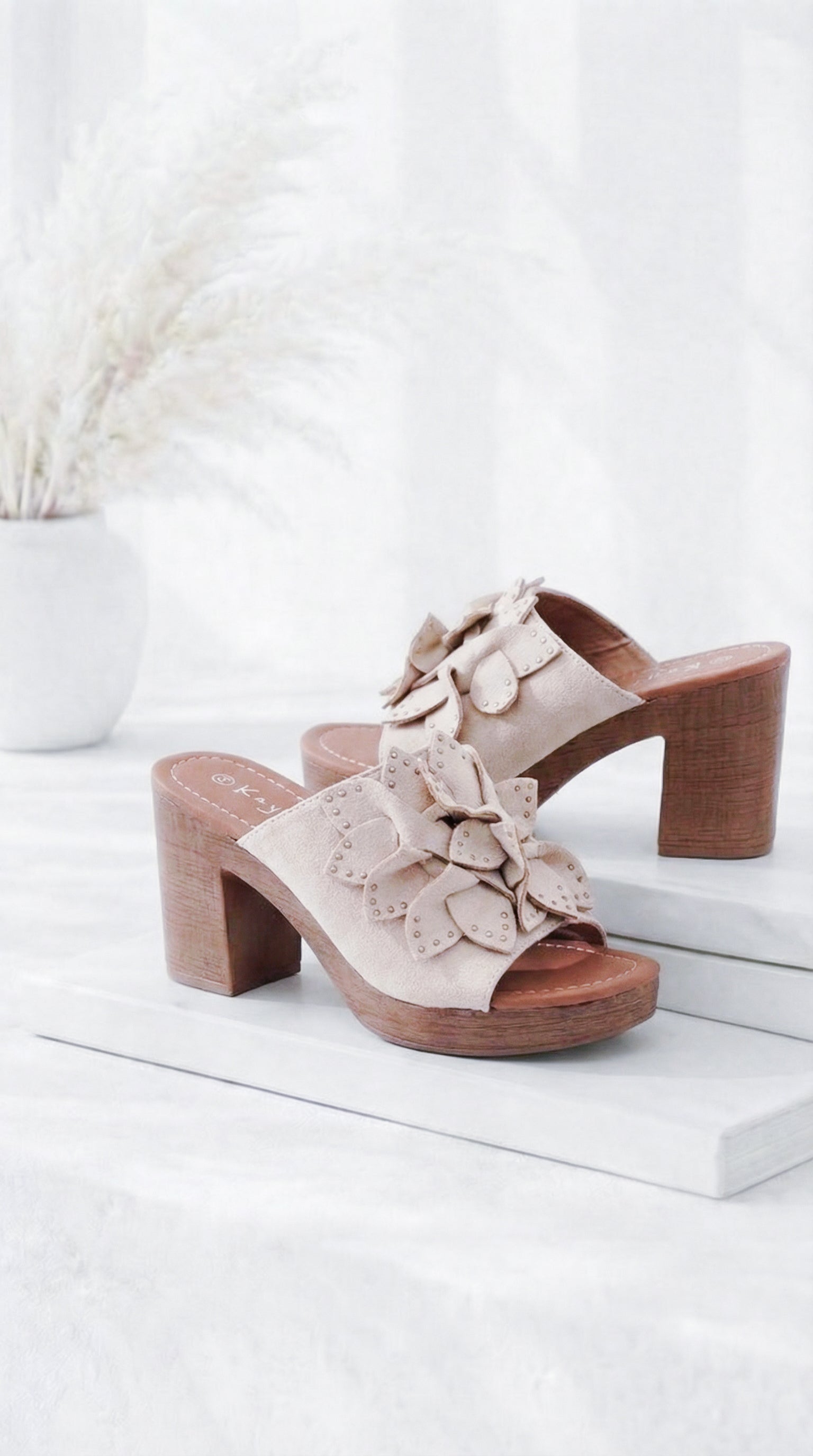 Sandale Summer Flower *Beige*