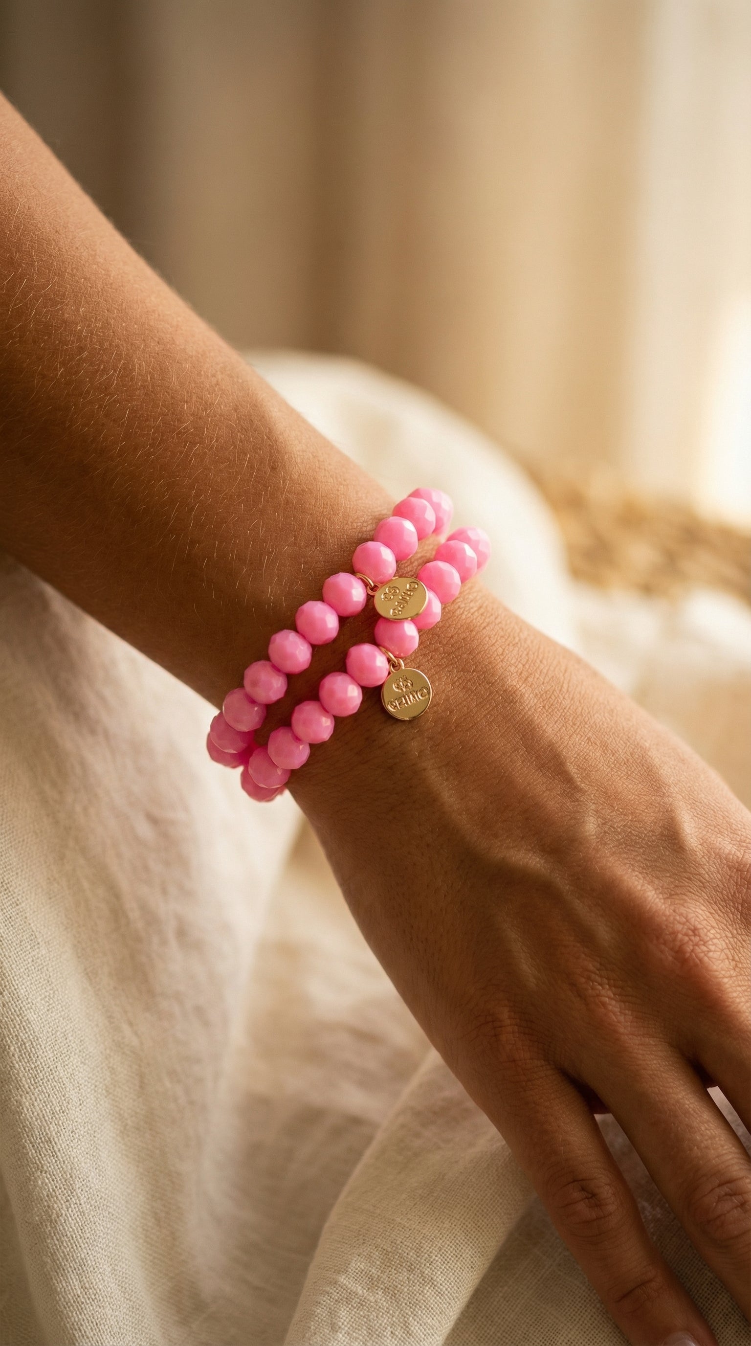 Armband Electric Love *Neon Rosa*
