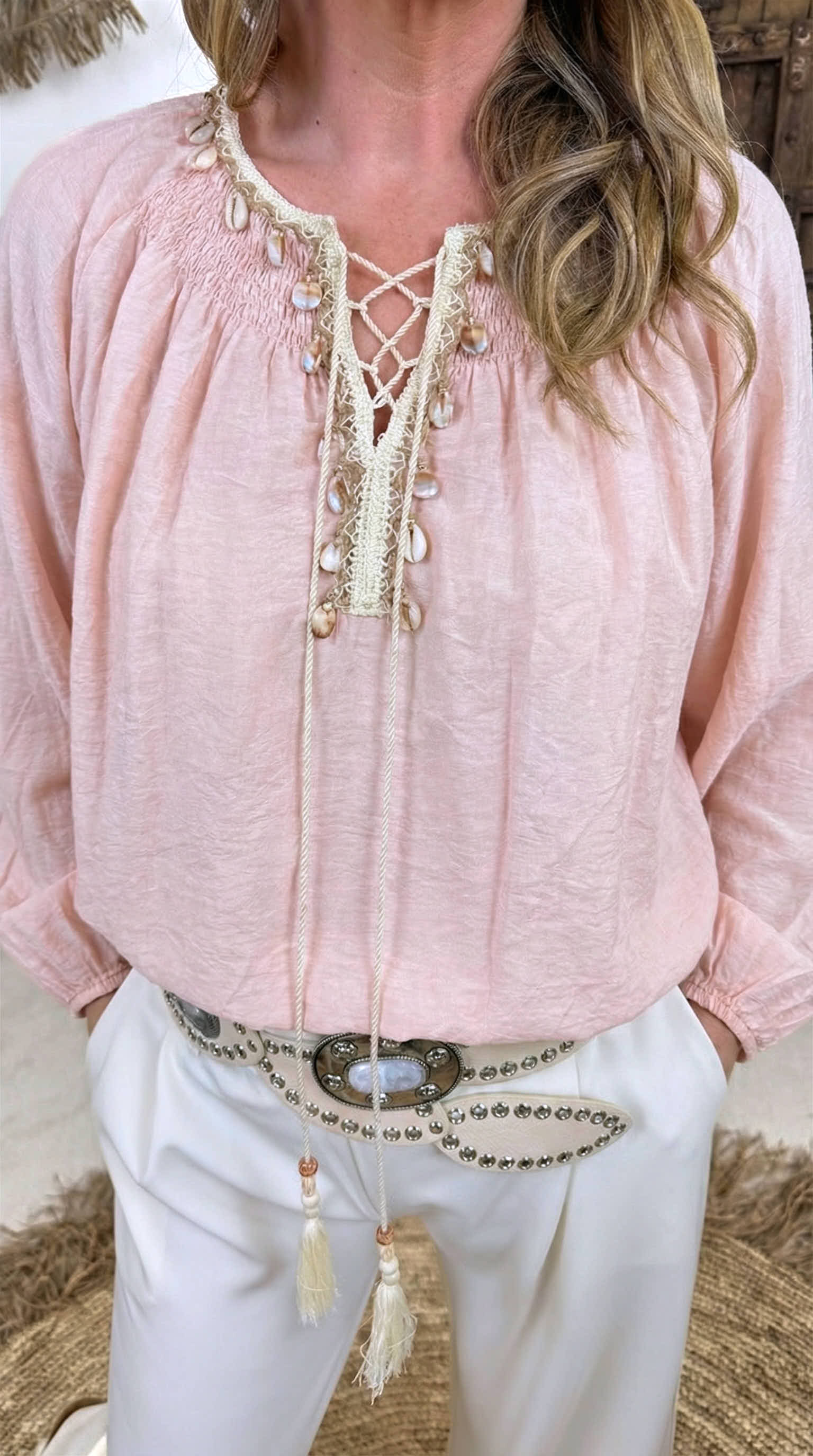 Blusenshirt Bali Harmony *Rosa*