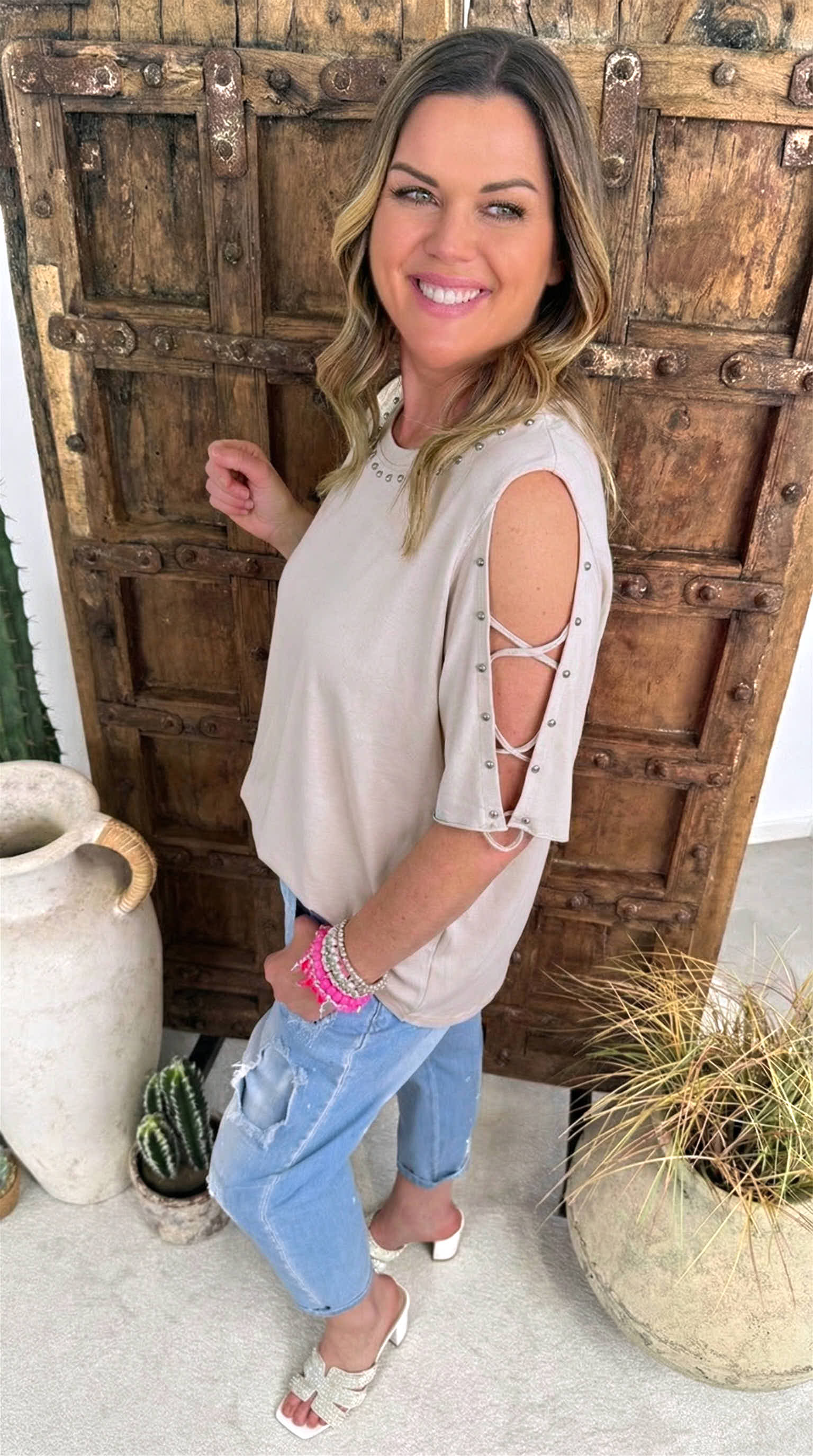 T-Shirt Bold Elegance *Beige*