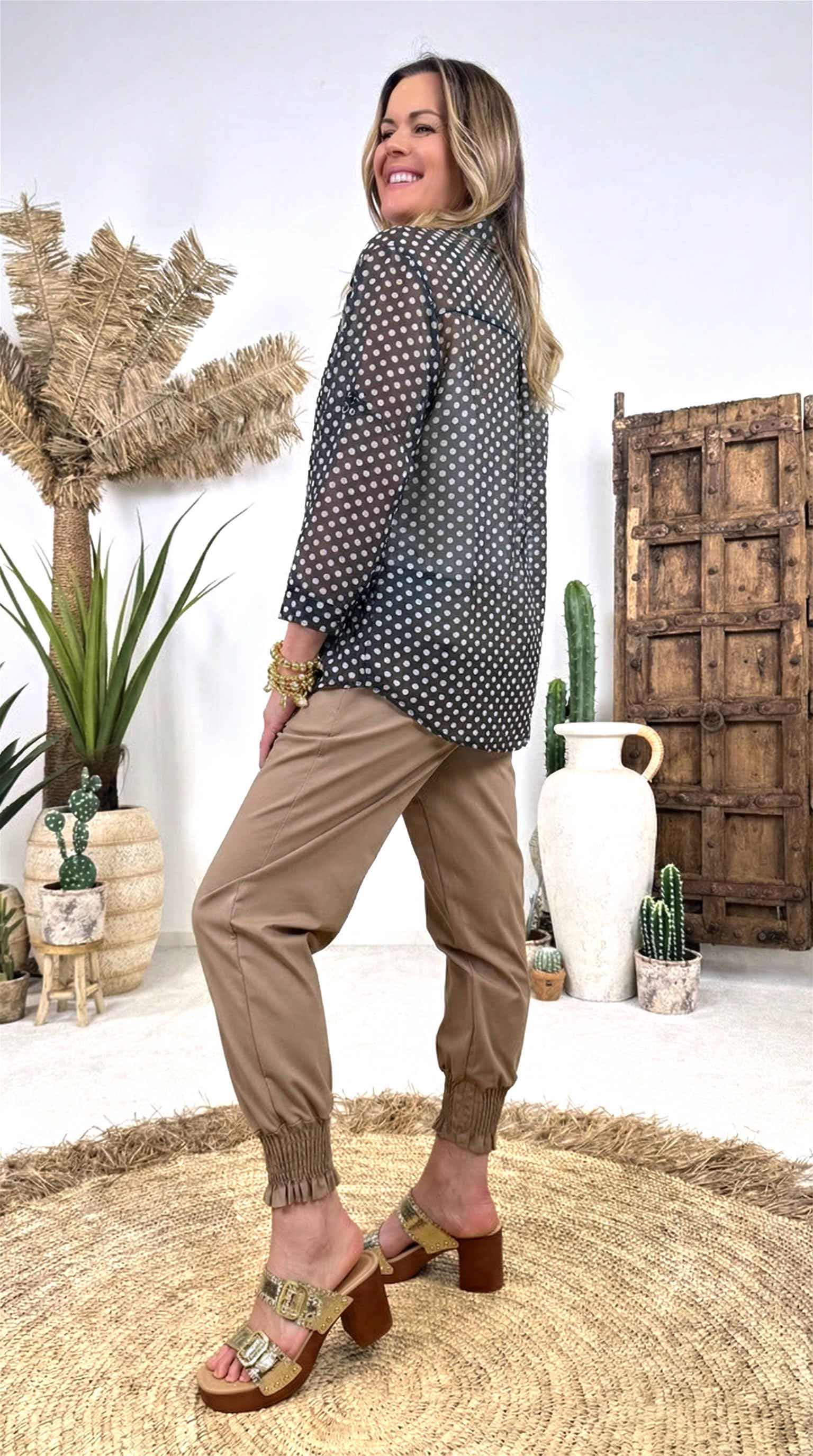 Bluse Lovely Motion *Schwarz*