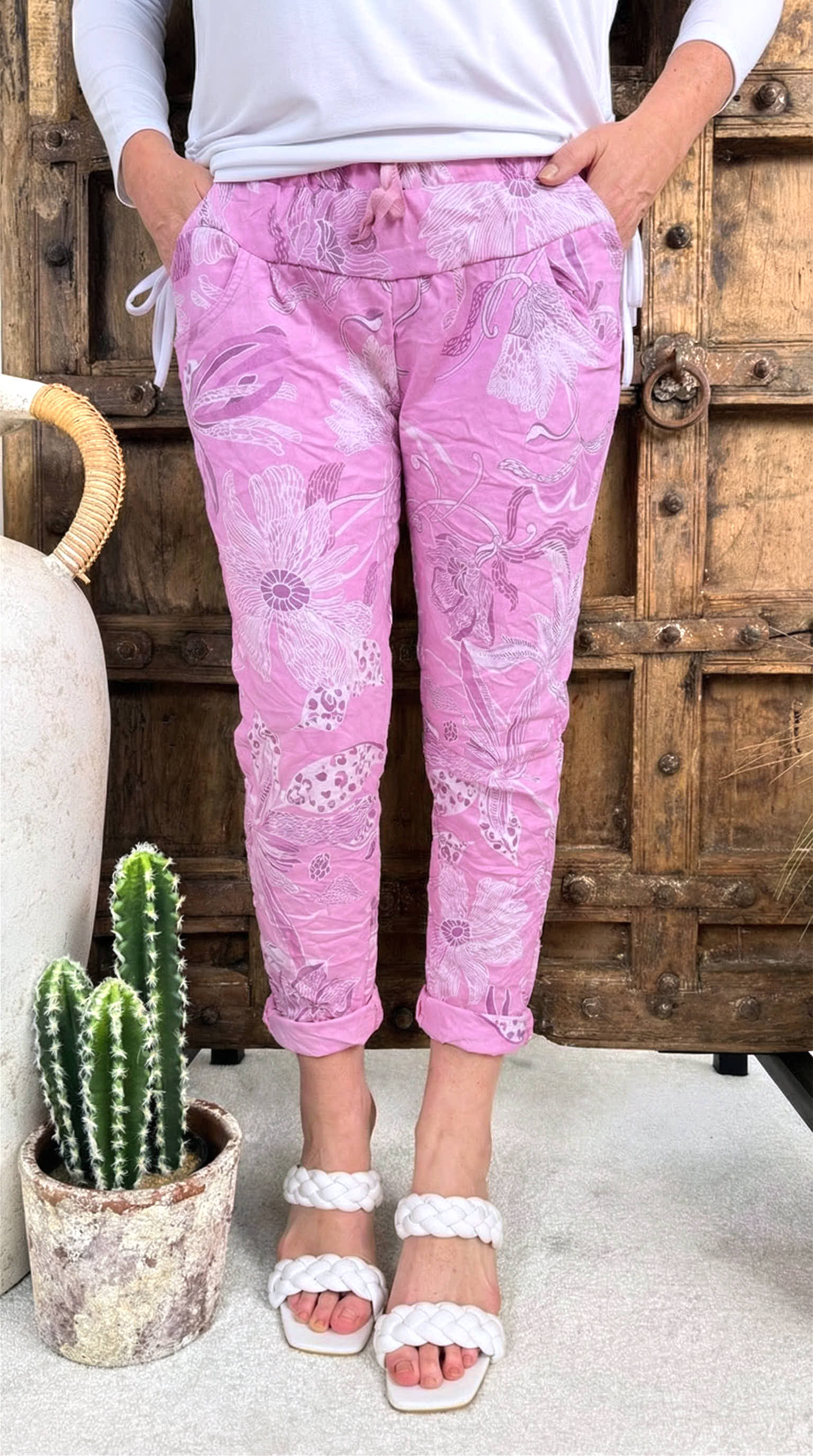 Jogpants Wild Blossom *Rosa*