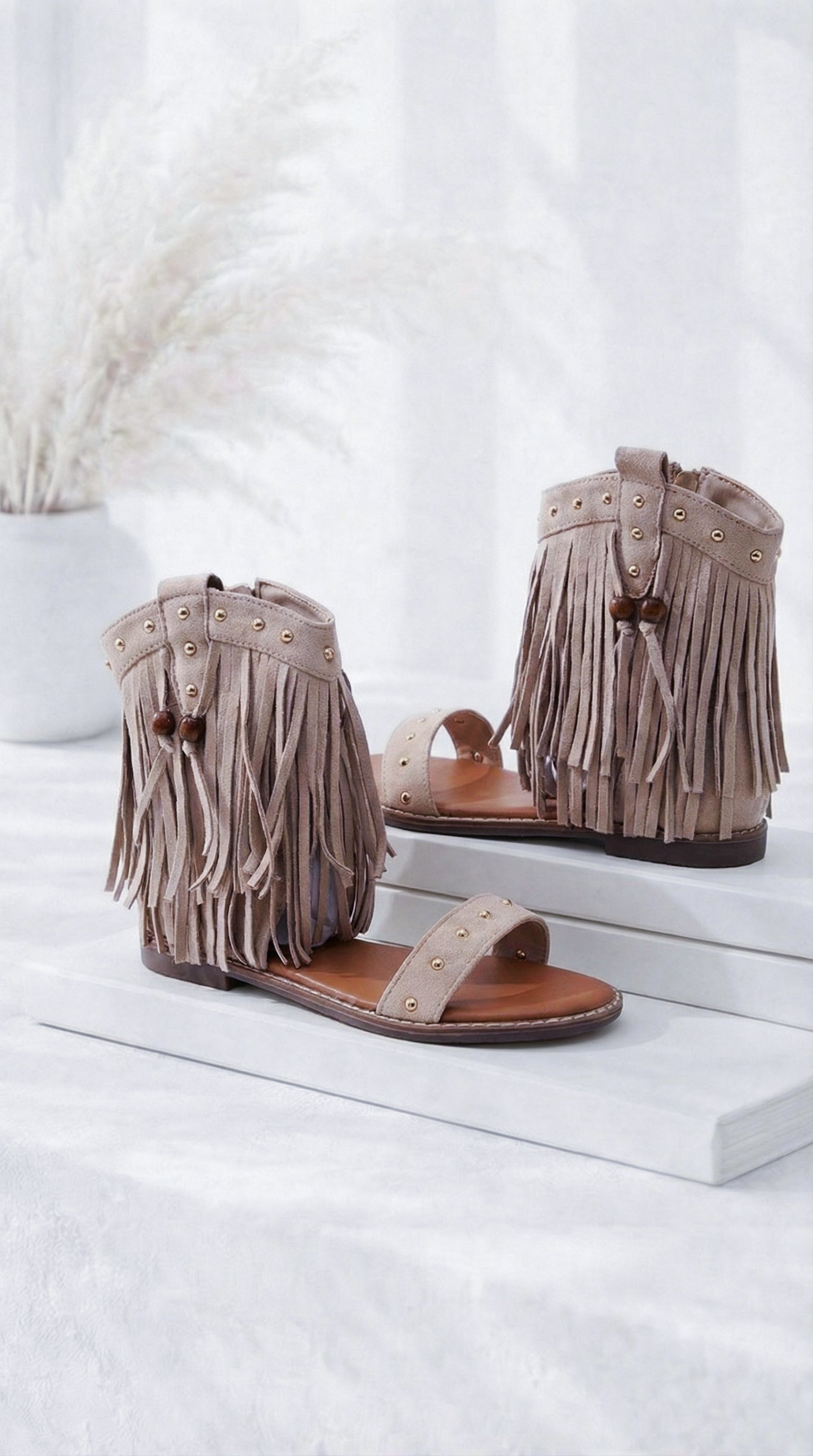 Sandale Queen Sandal *Beige*