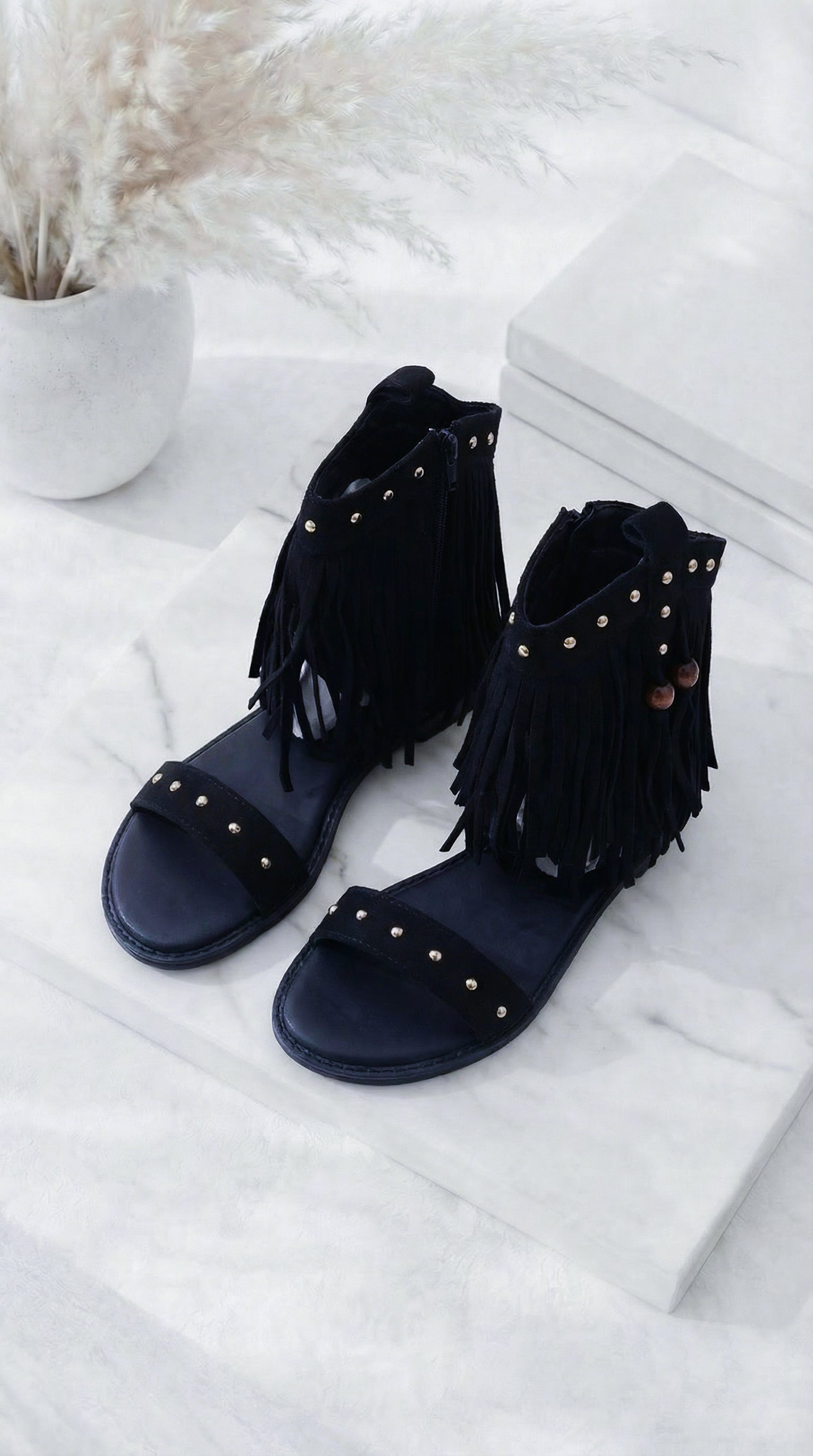 Sandale Queen Sandal *Schwarz*