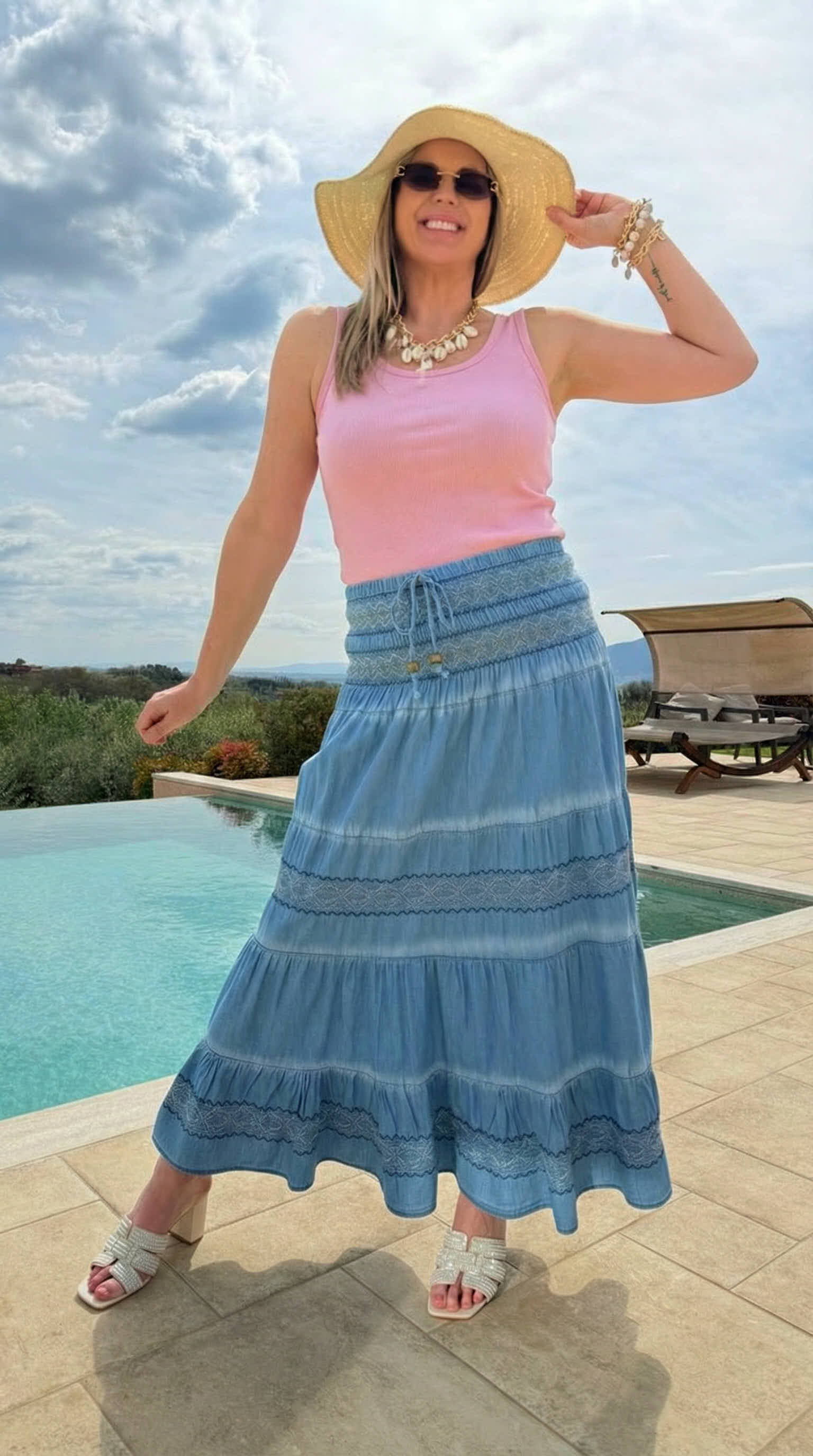 Ripp-Top Capri Soft *Rosa*