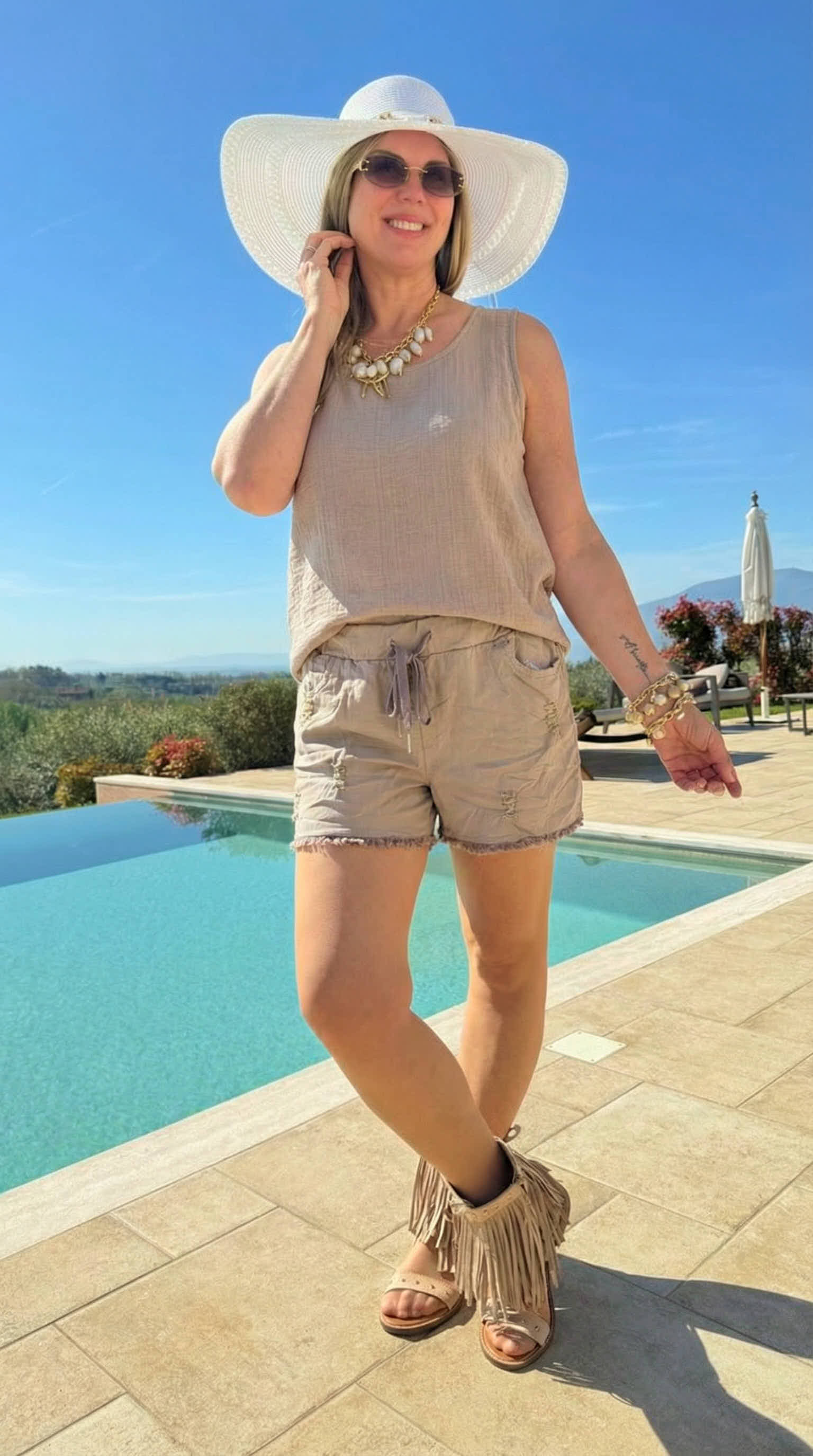 Top Soft Tie *Taupe*