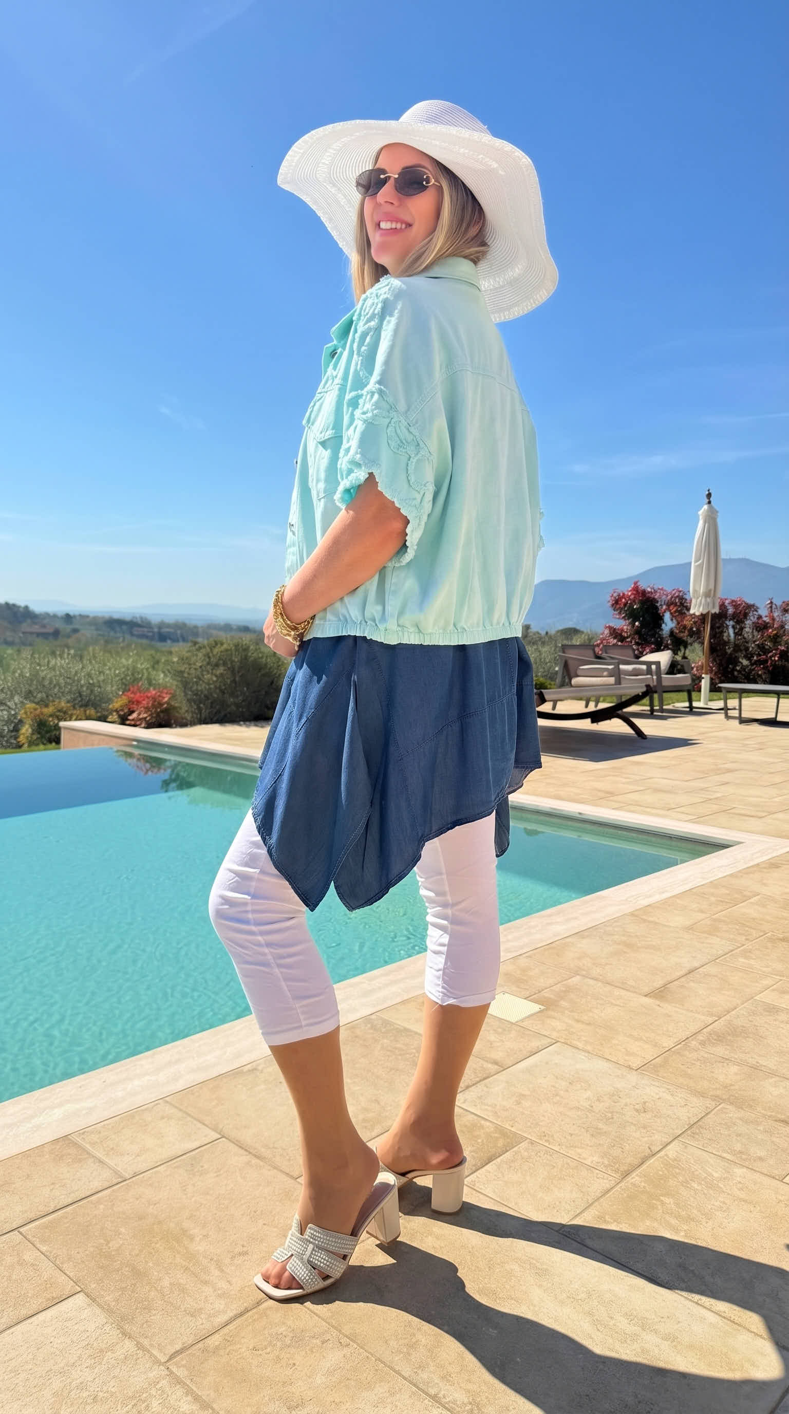 Jeansjacke Coast Crush *Aqua*