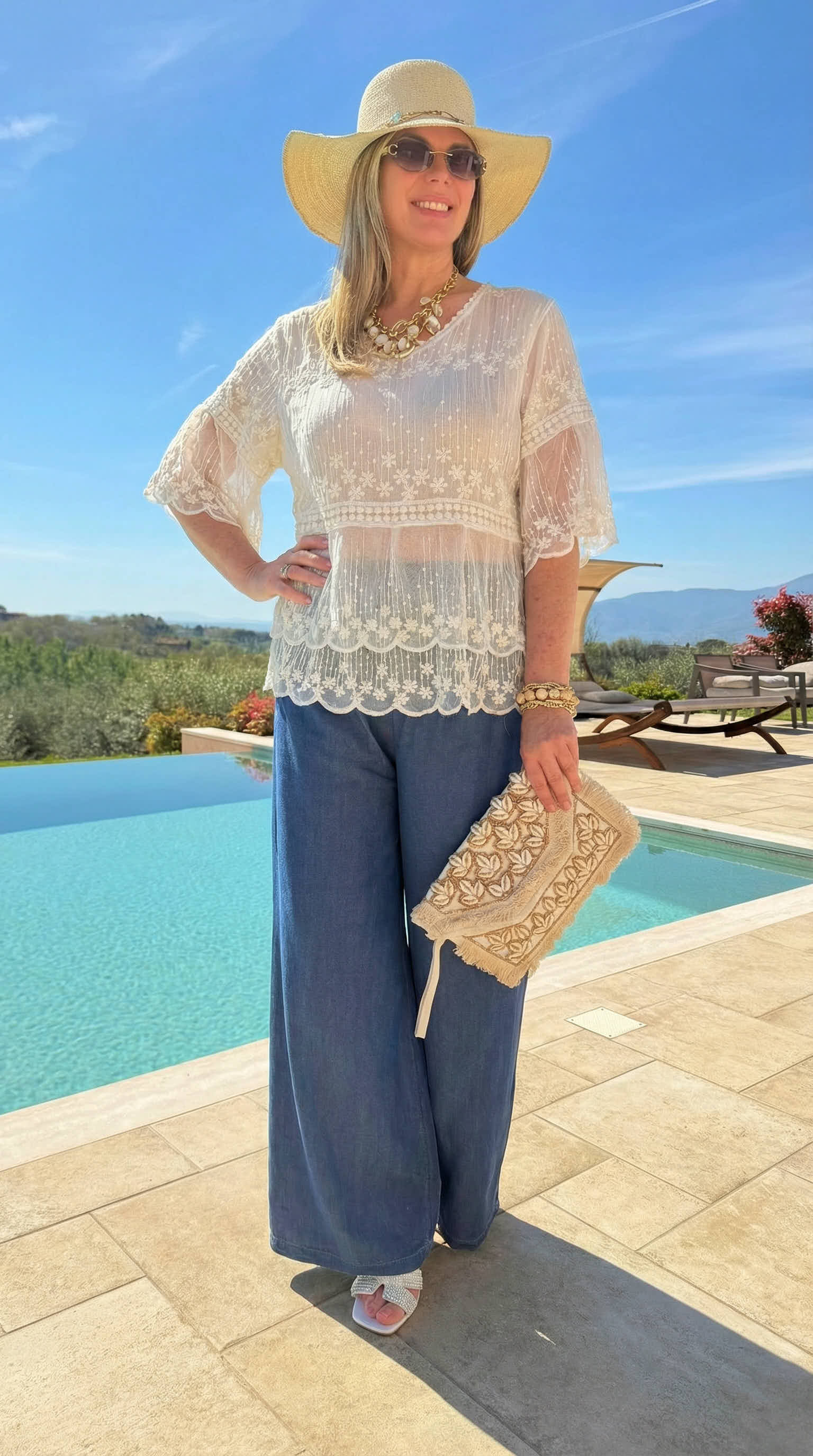Bluse Soft Romance *Creme*
