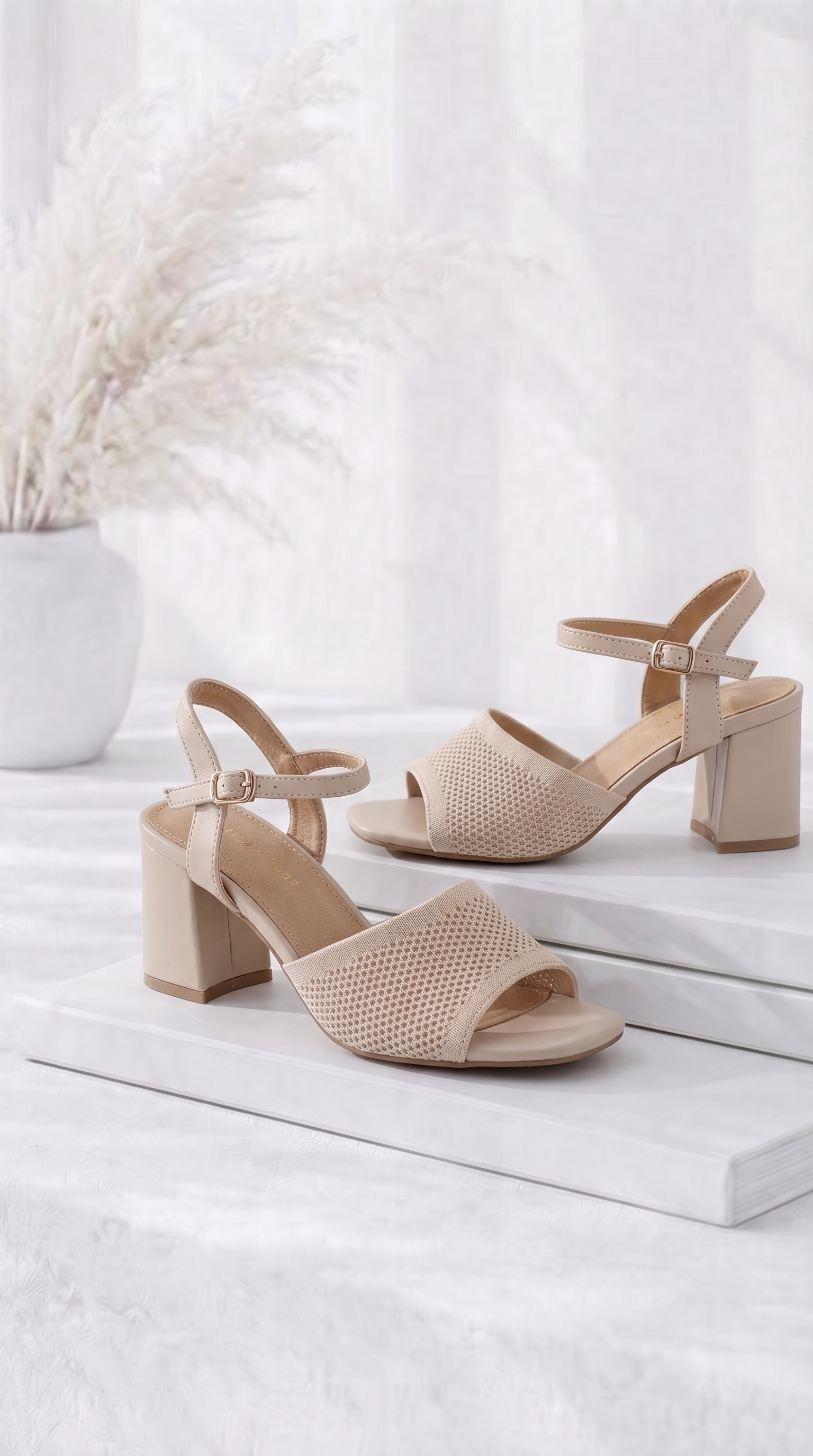 Absatzsandale Marbella Glow *Beige*