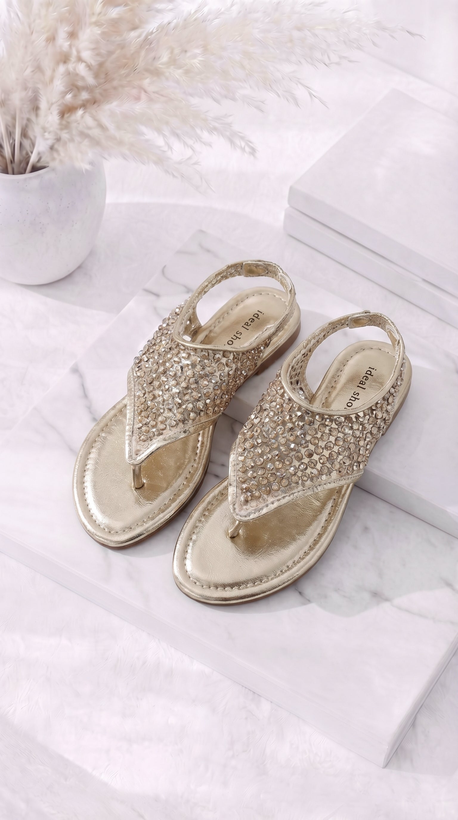 Sandale Sparkle Beach *Gold*