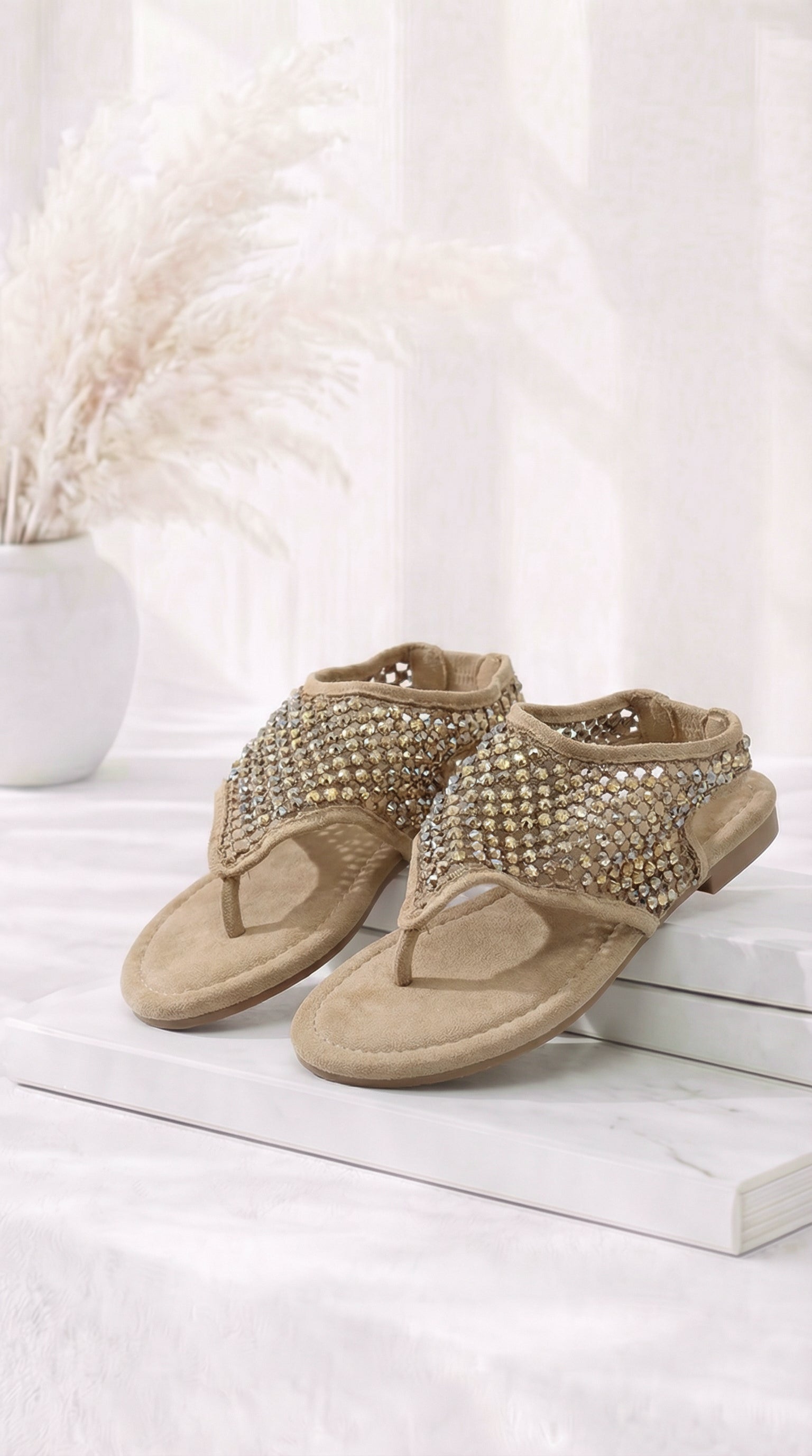 Sandale Sparkle Beach *Gold*