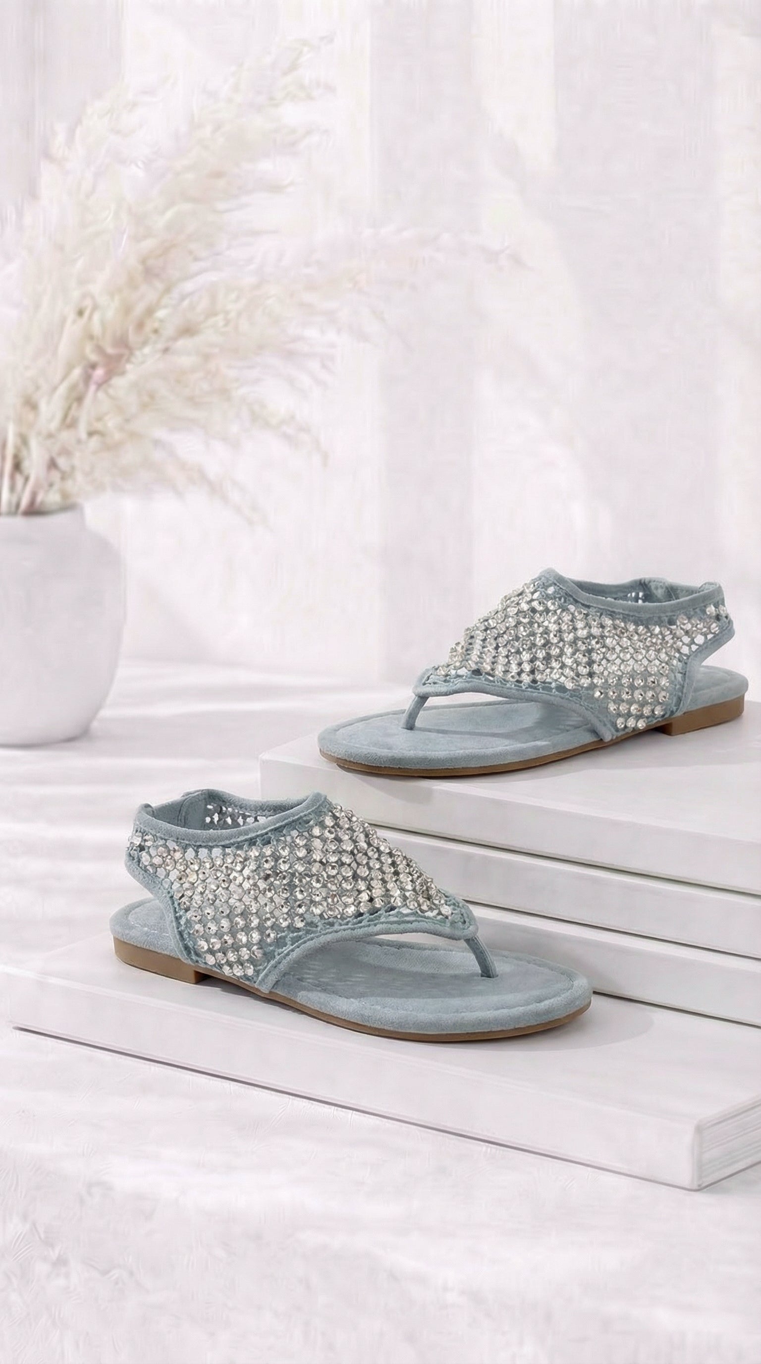 Sandale Sparkle Beach *Hellblau*