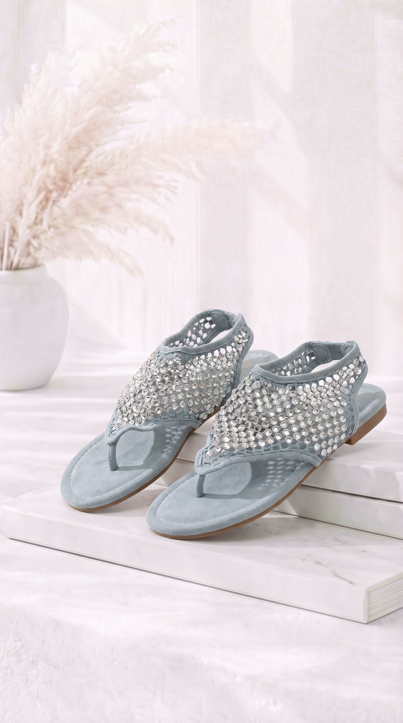 Sandale Sparkle Beach *Hellblau*
