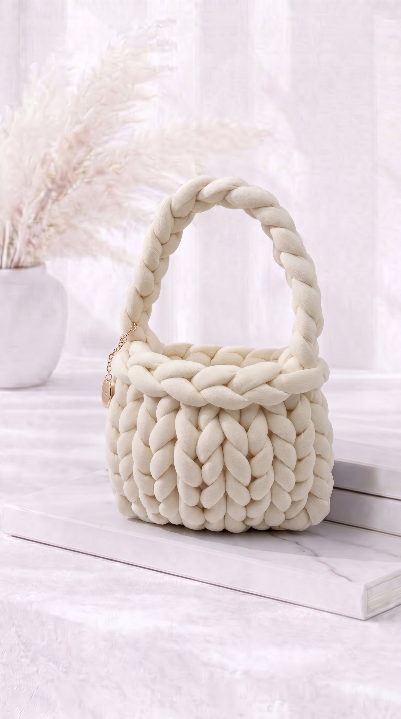 Tasche Luxury Knit *Creme*