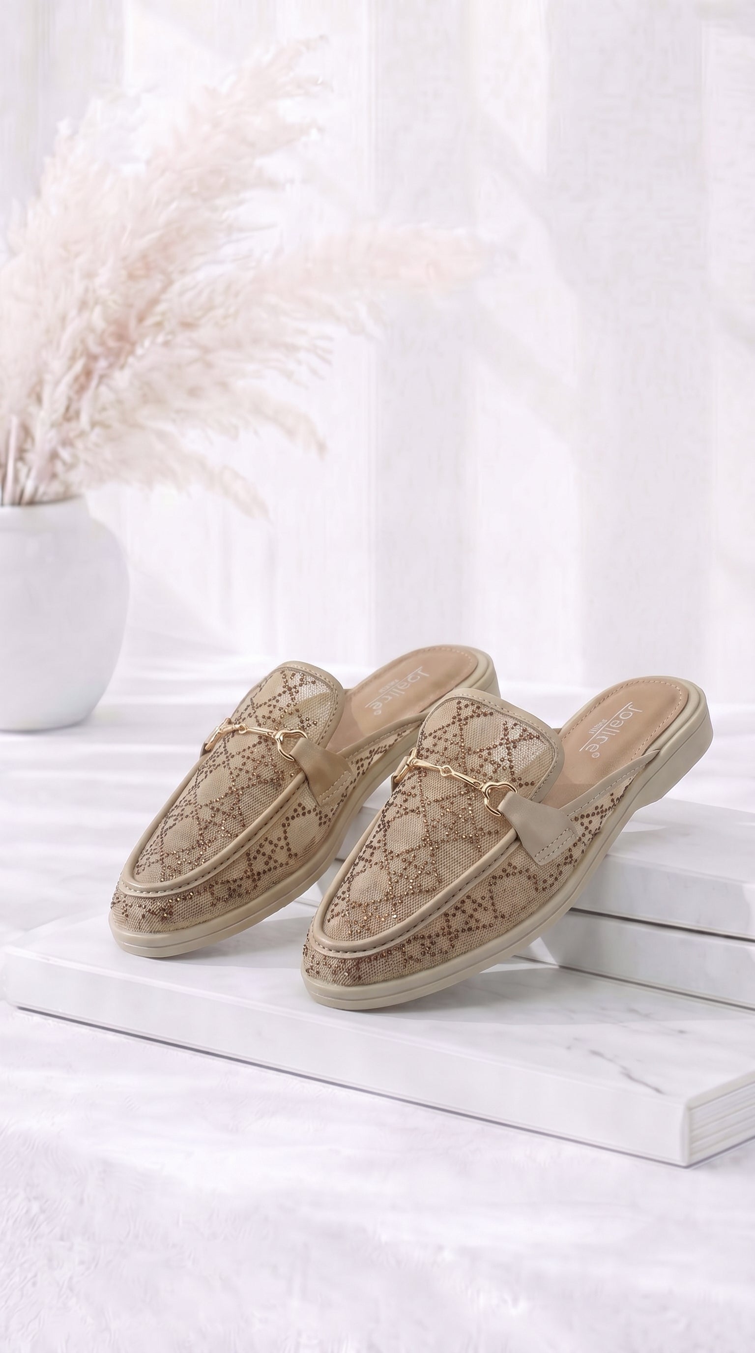 Sandale Sparkle Chic *Beige*