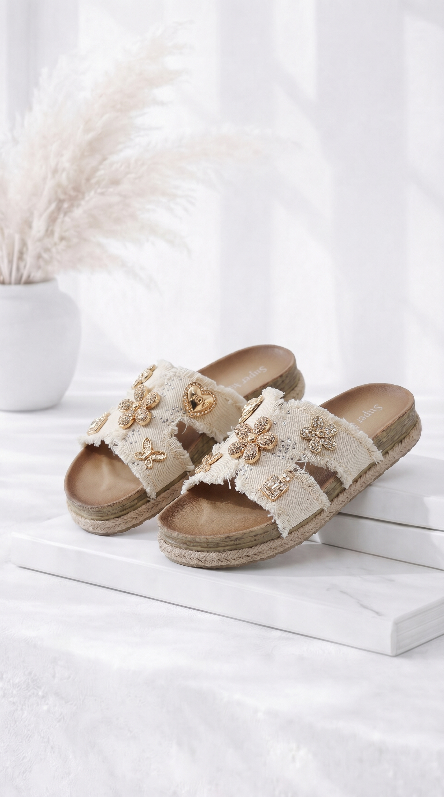 Sandale Golden Boho *Beige*