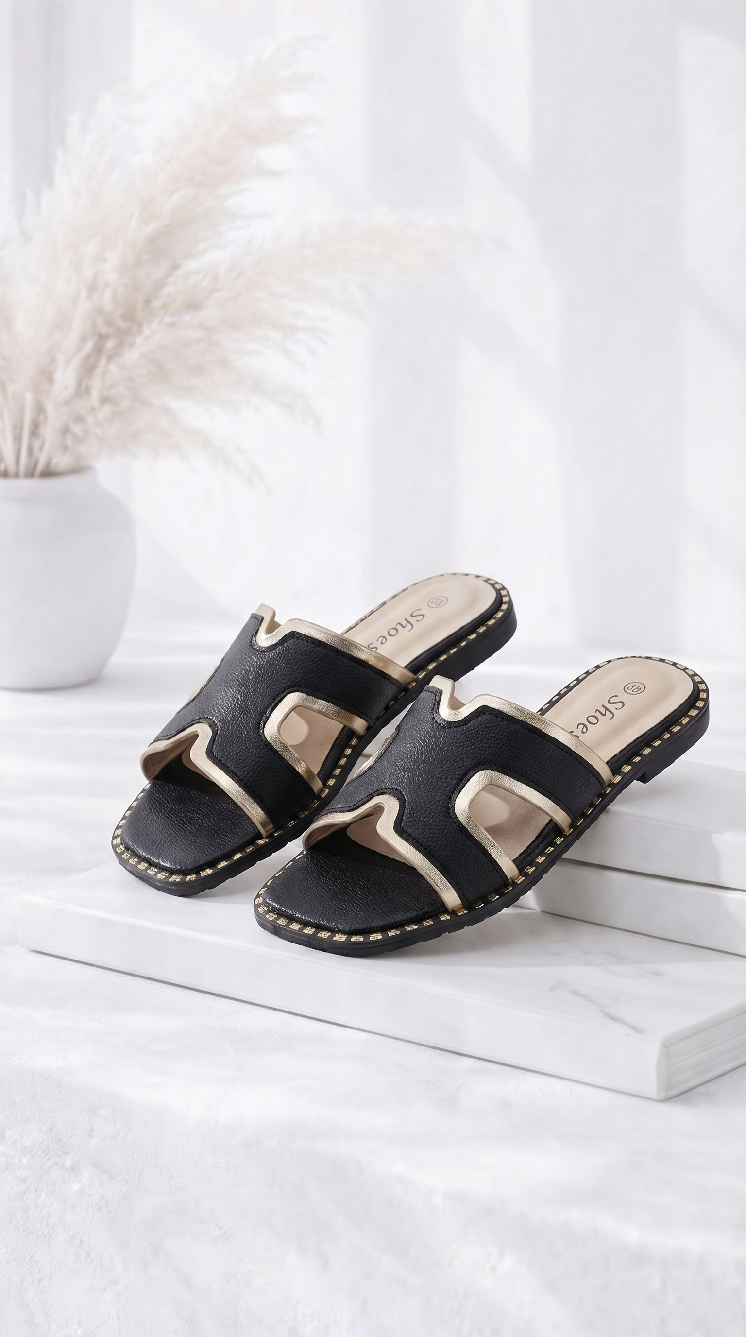 Sandale Riviera Glam *Schwarz*