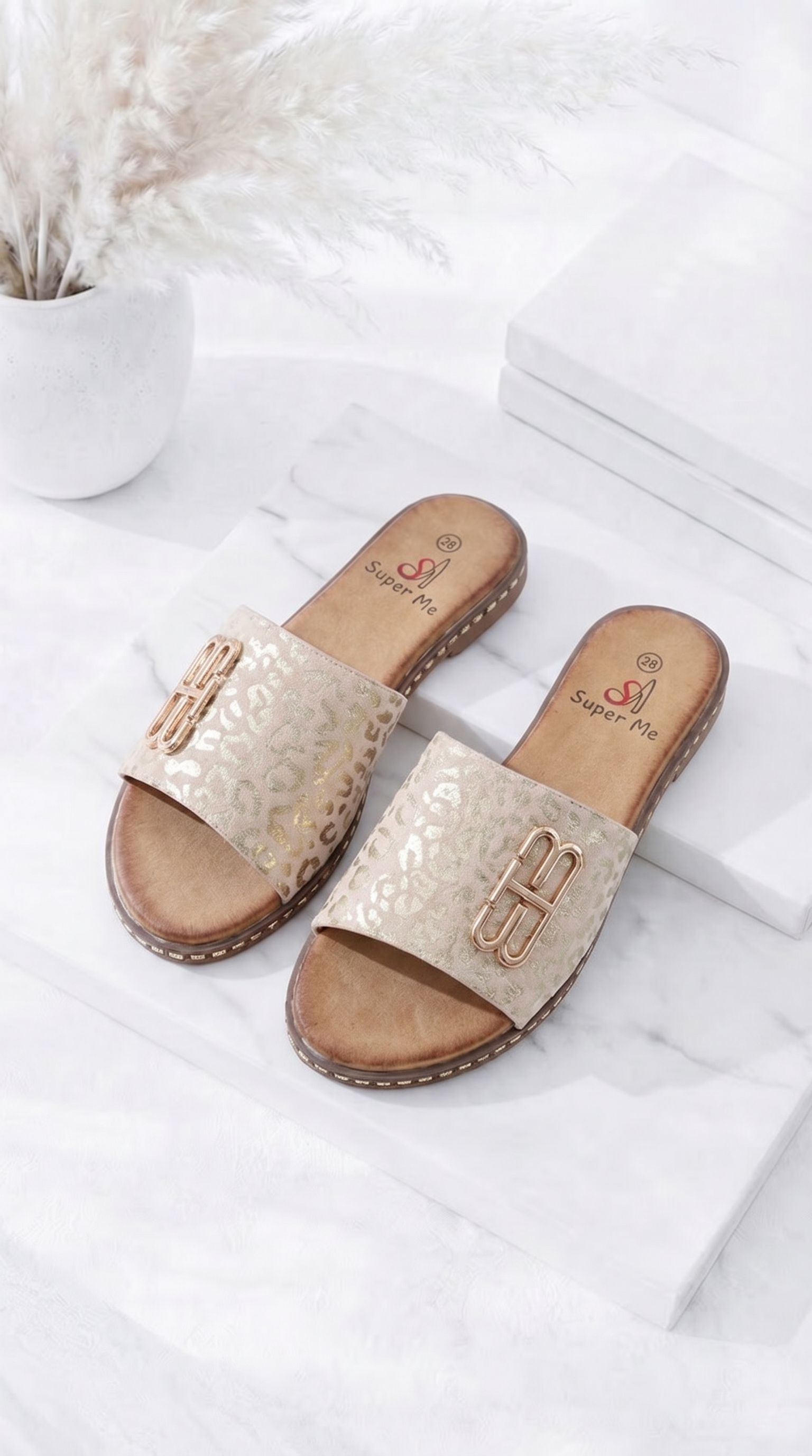 Sandale Champagne Leo