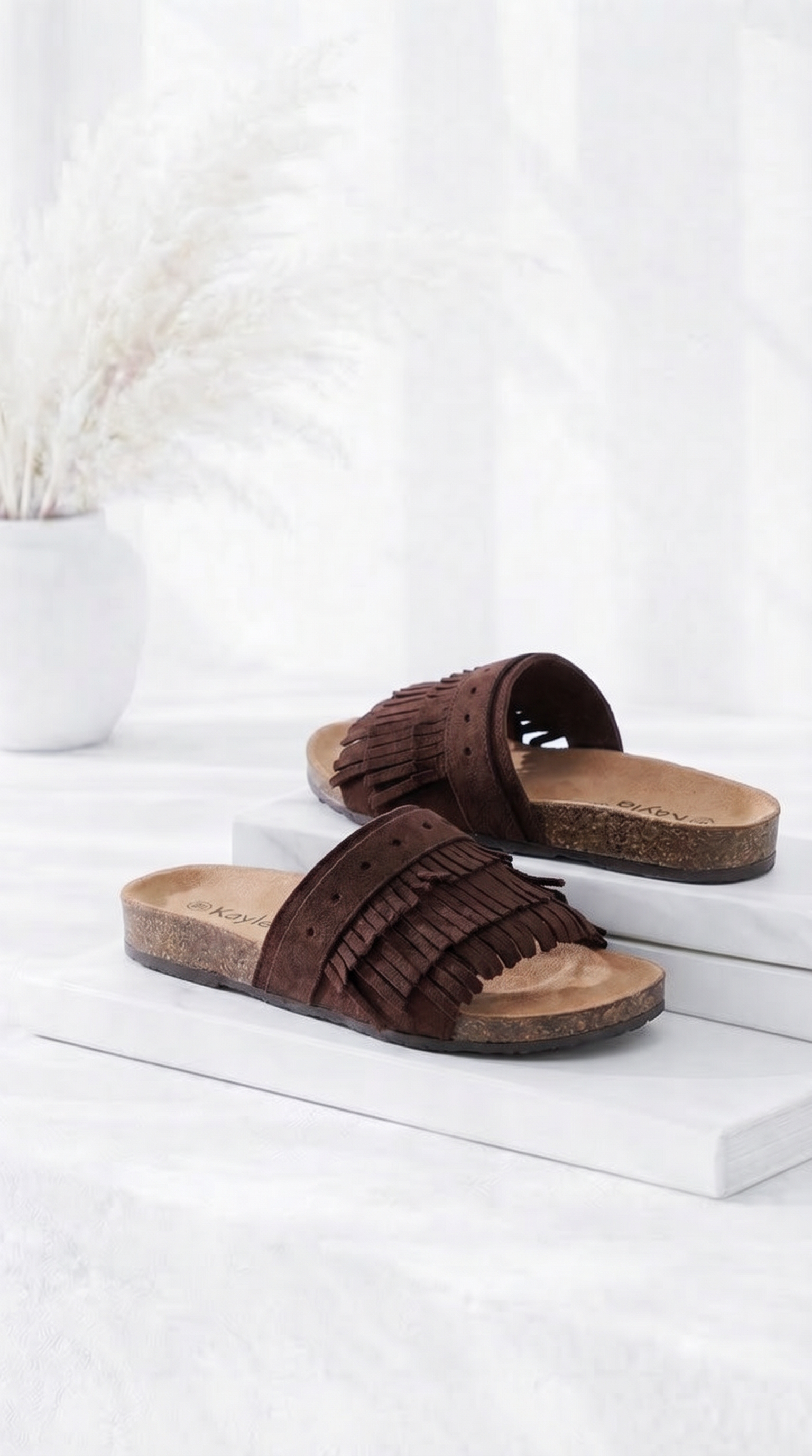 Sandale Fringe Walk *Schoko*
