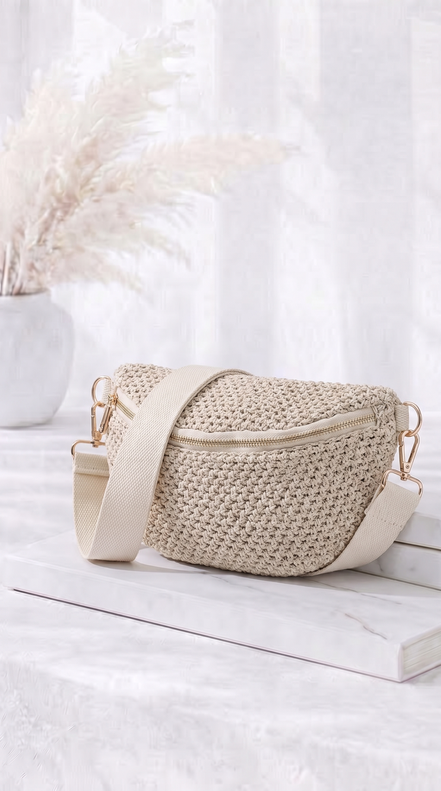 Bauchtasche Simple Beauty *Creme*