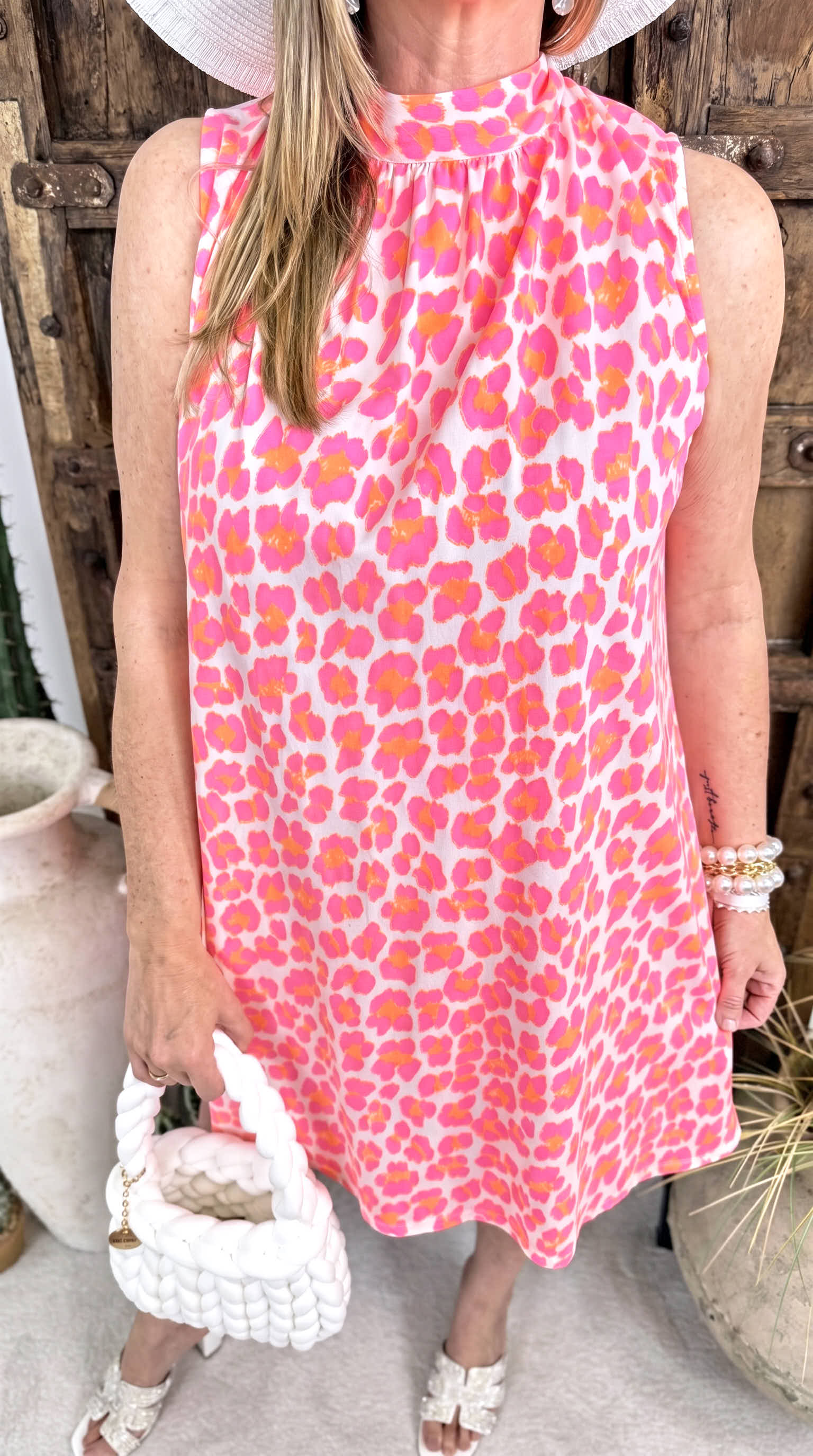 Kurzes Kleid Sunset *Neon Apricot*