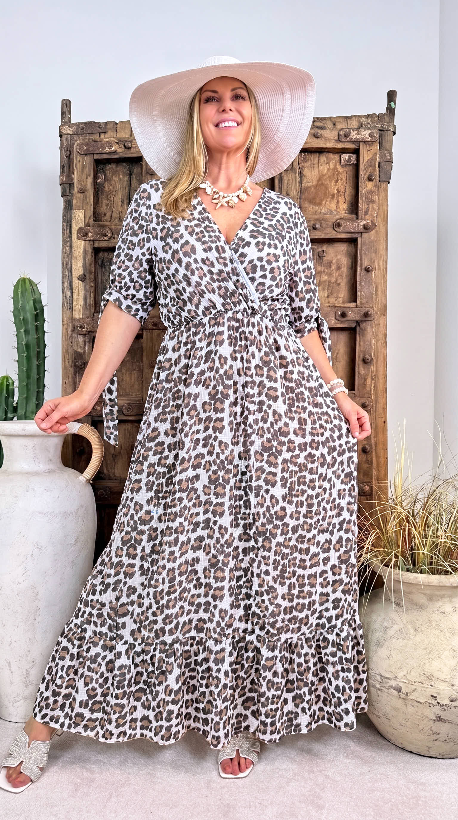 Langes Kleid Leo Desire *Schwarz*