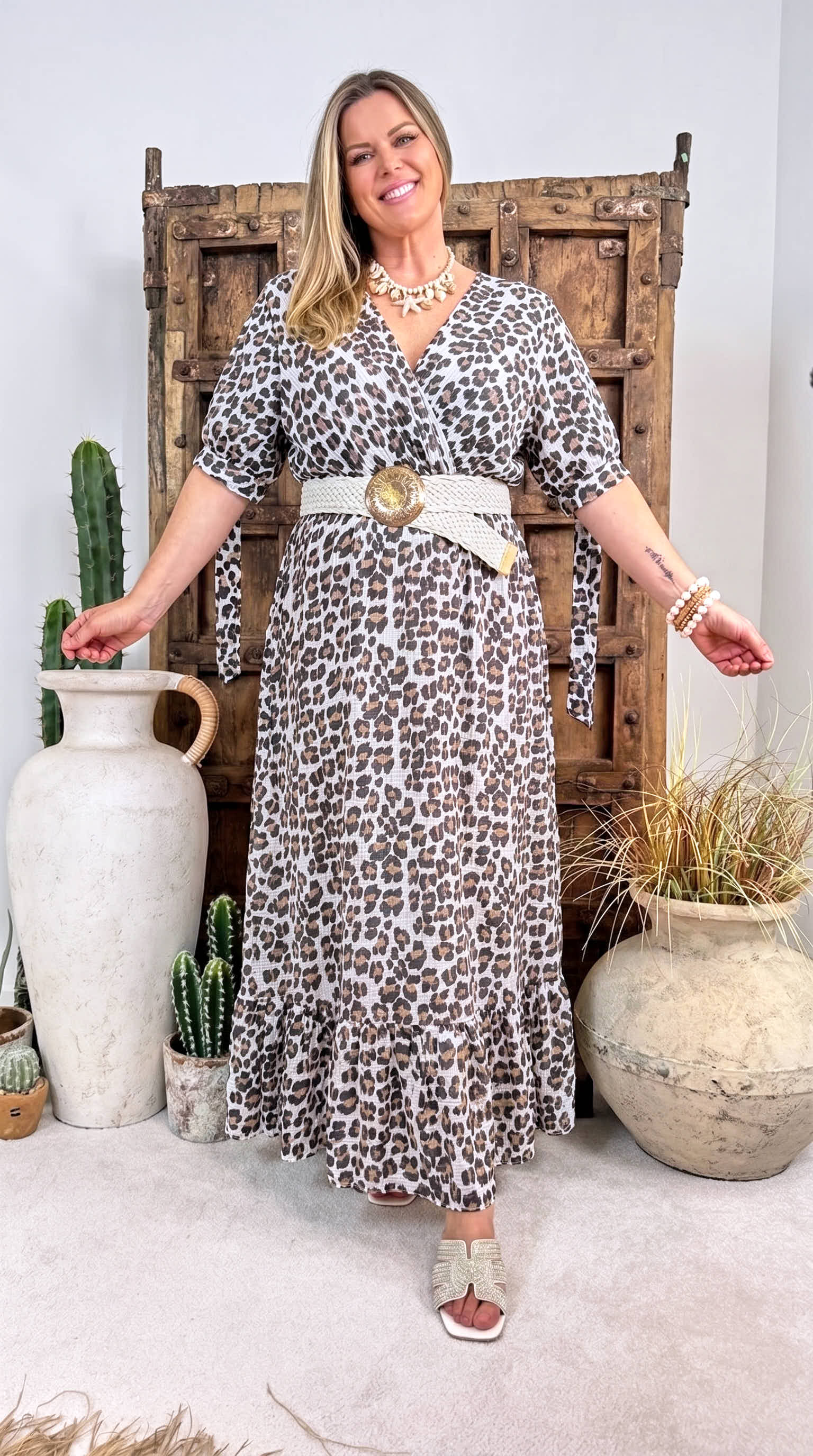 Langes Kleid Leo Desire *Schwarz*