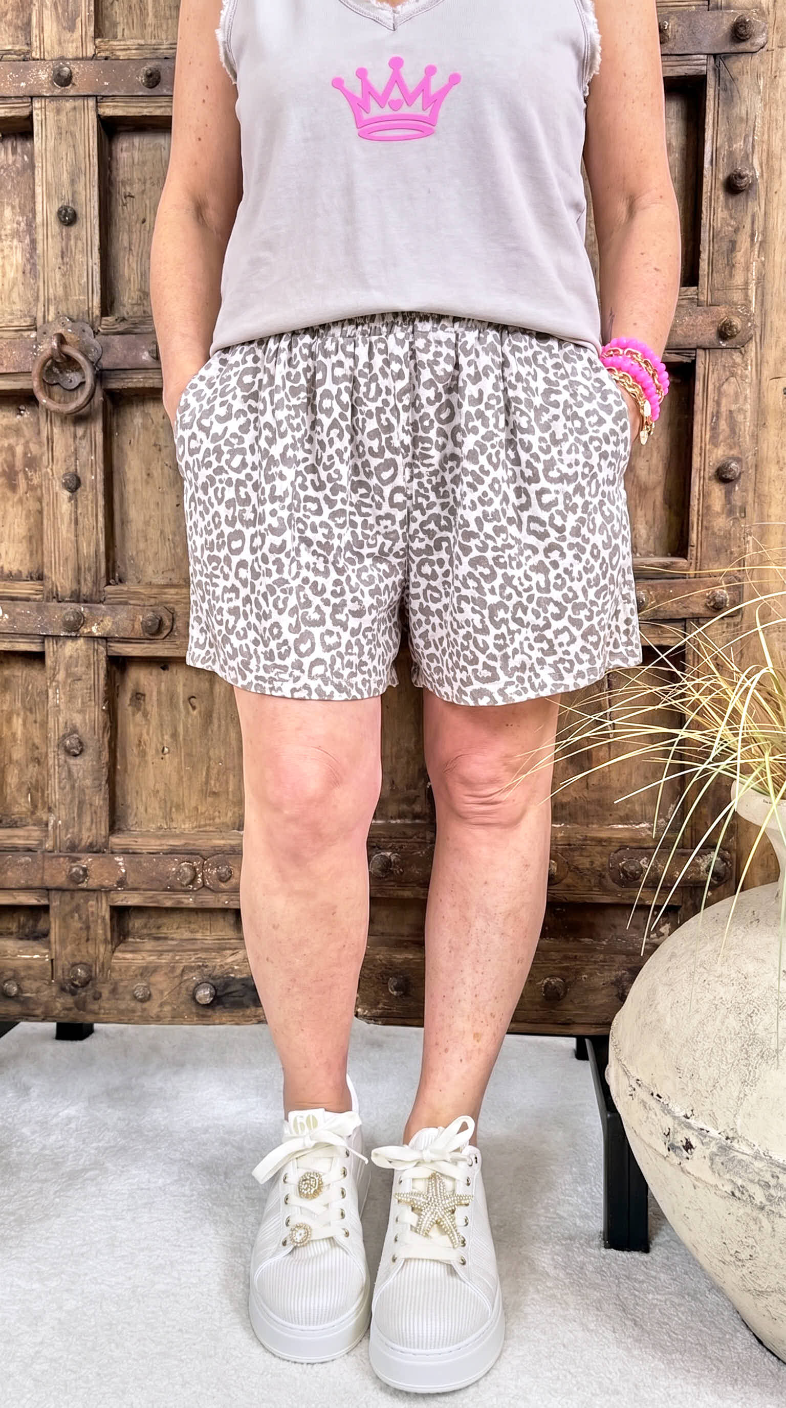 Kurze Hose Cute Zoo *Taupe*