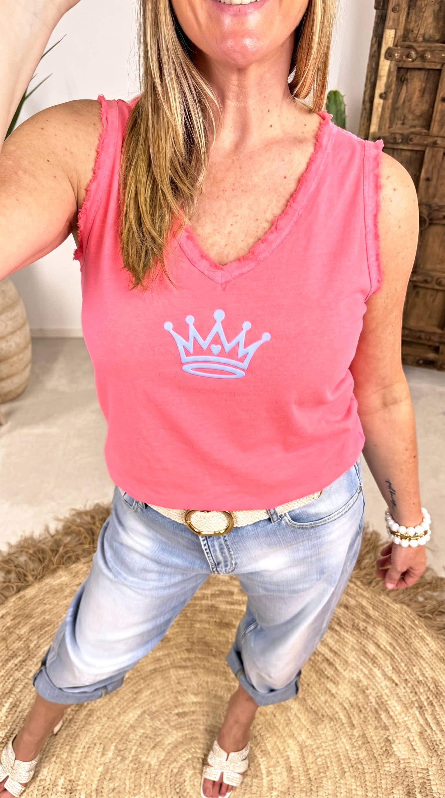 Top Crown Candy *Neon Apricot*