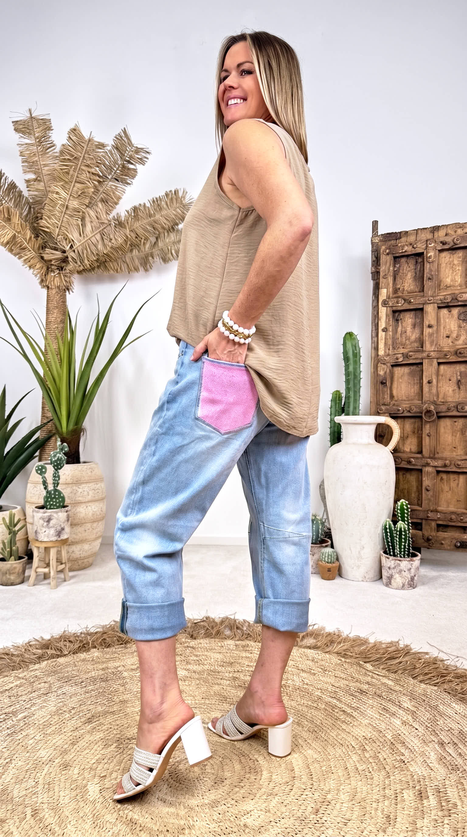 Blusen Top Simply You *Camel*
