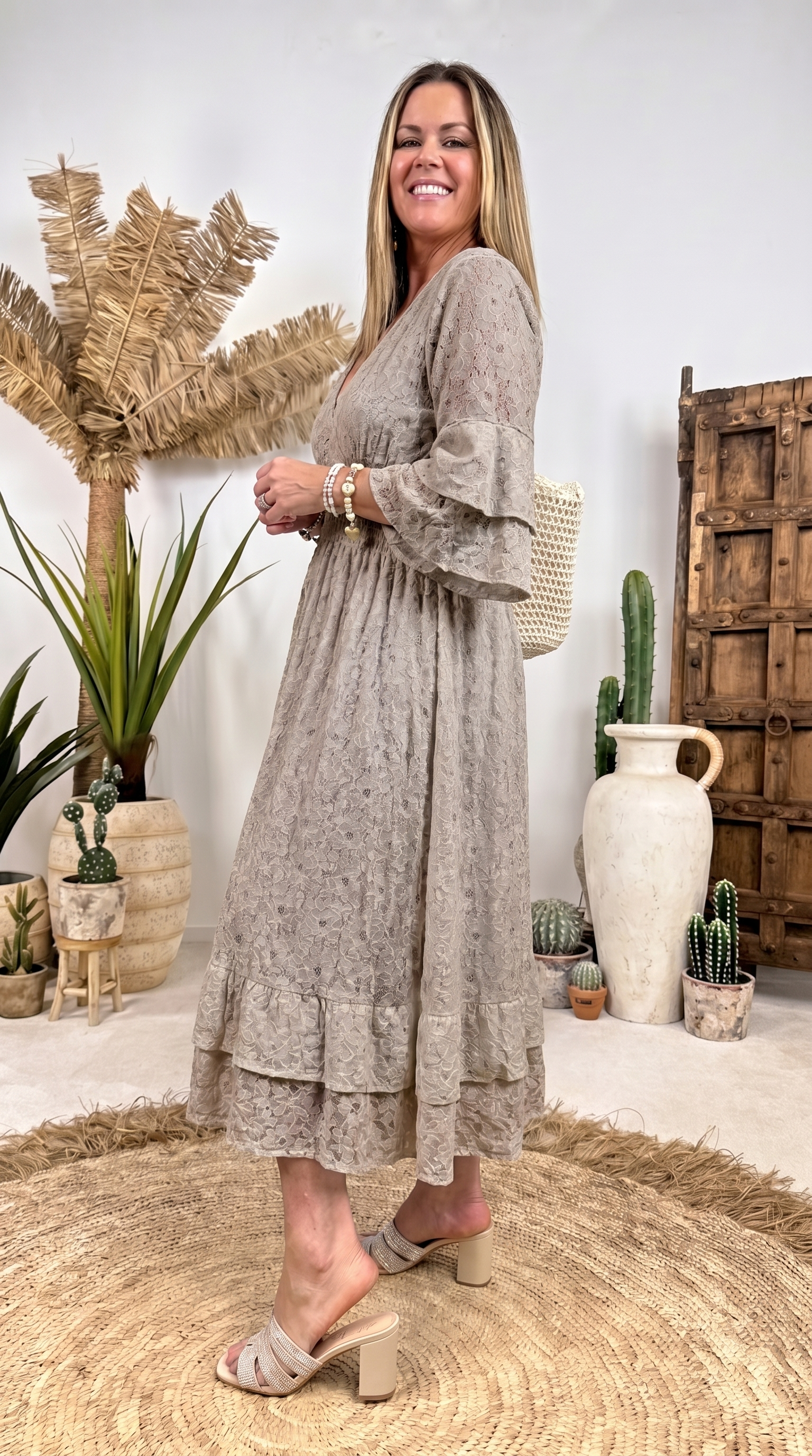 Kleid Angel Glow *Taupe*