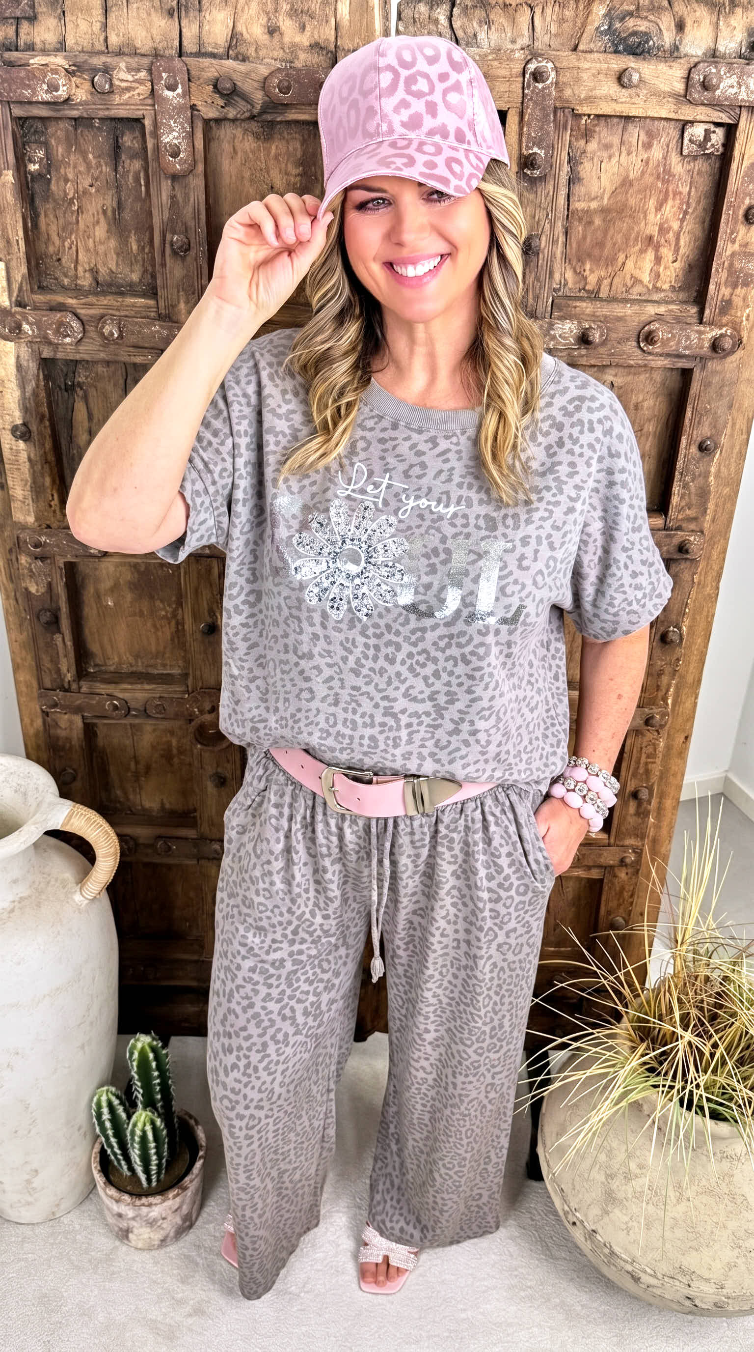 Leinen T-Shirt Wild Comfort *Taupe*