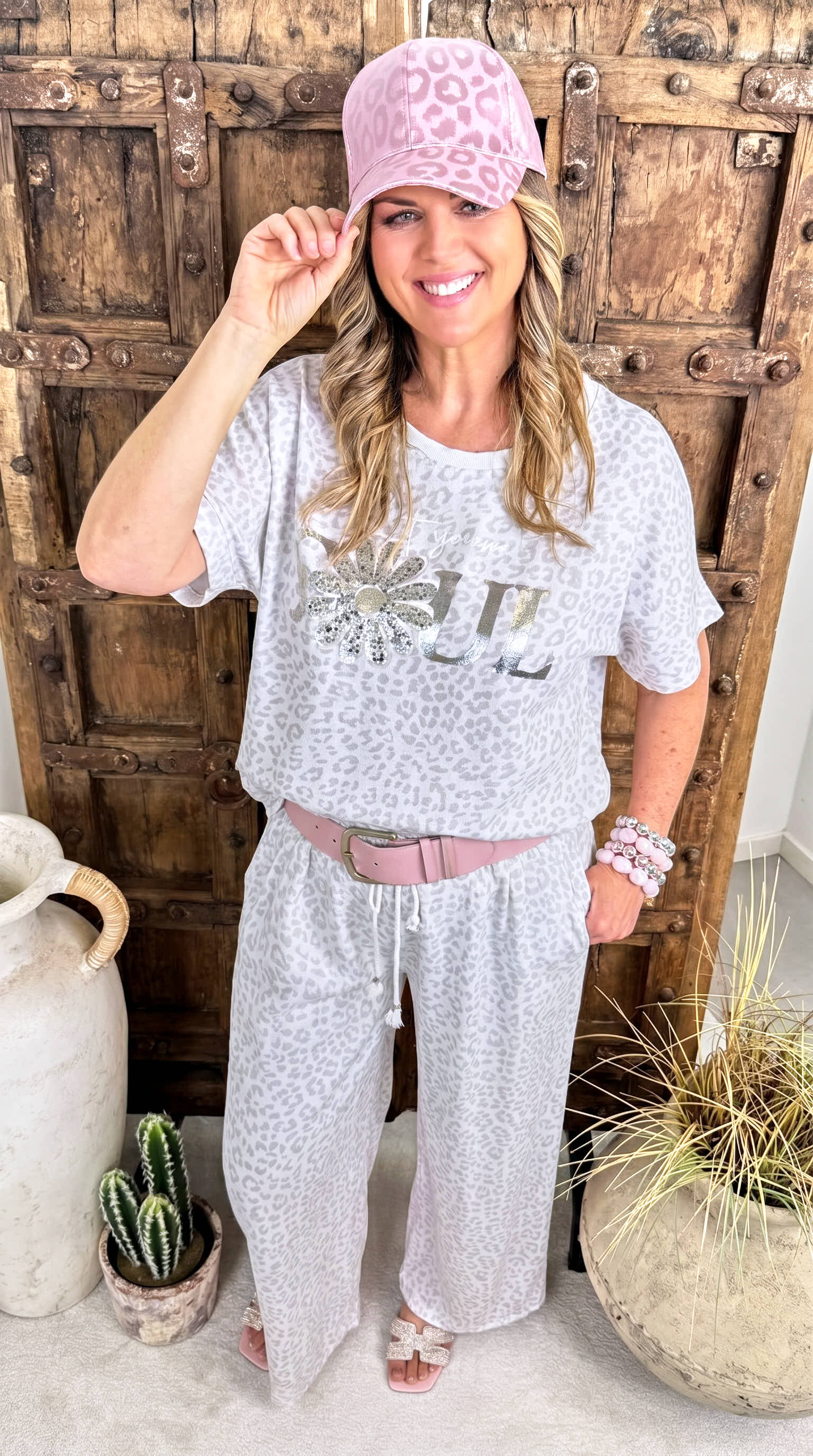 Leinen T-Shirt Wild Comfort *Weiß*