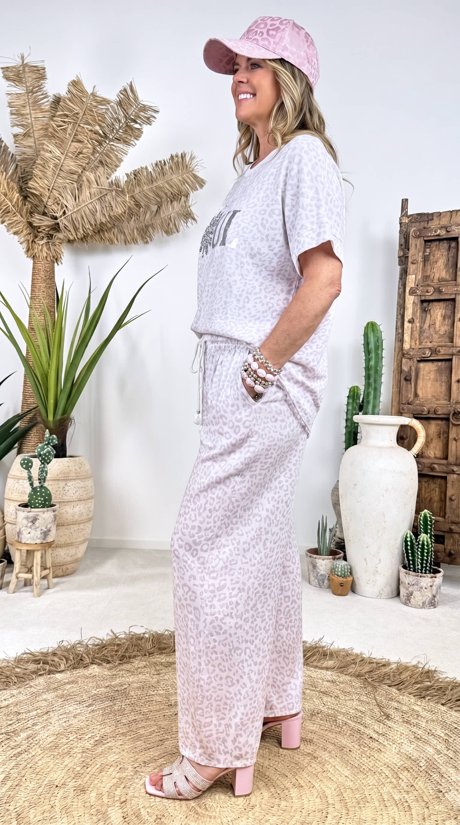 Leinen Hose Wild Comfort *Weiß*