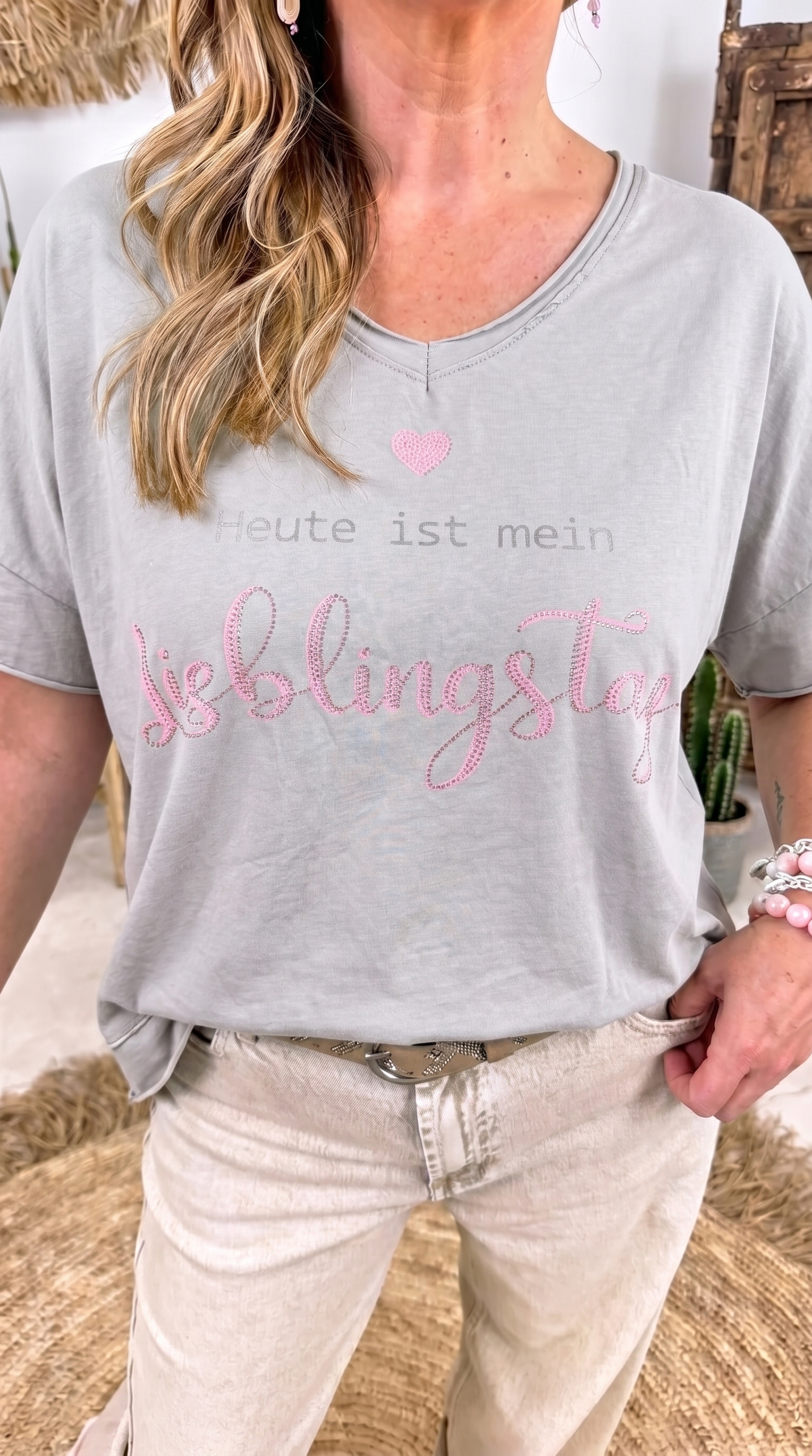 T-Shirt Lieblingstag *Grau*