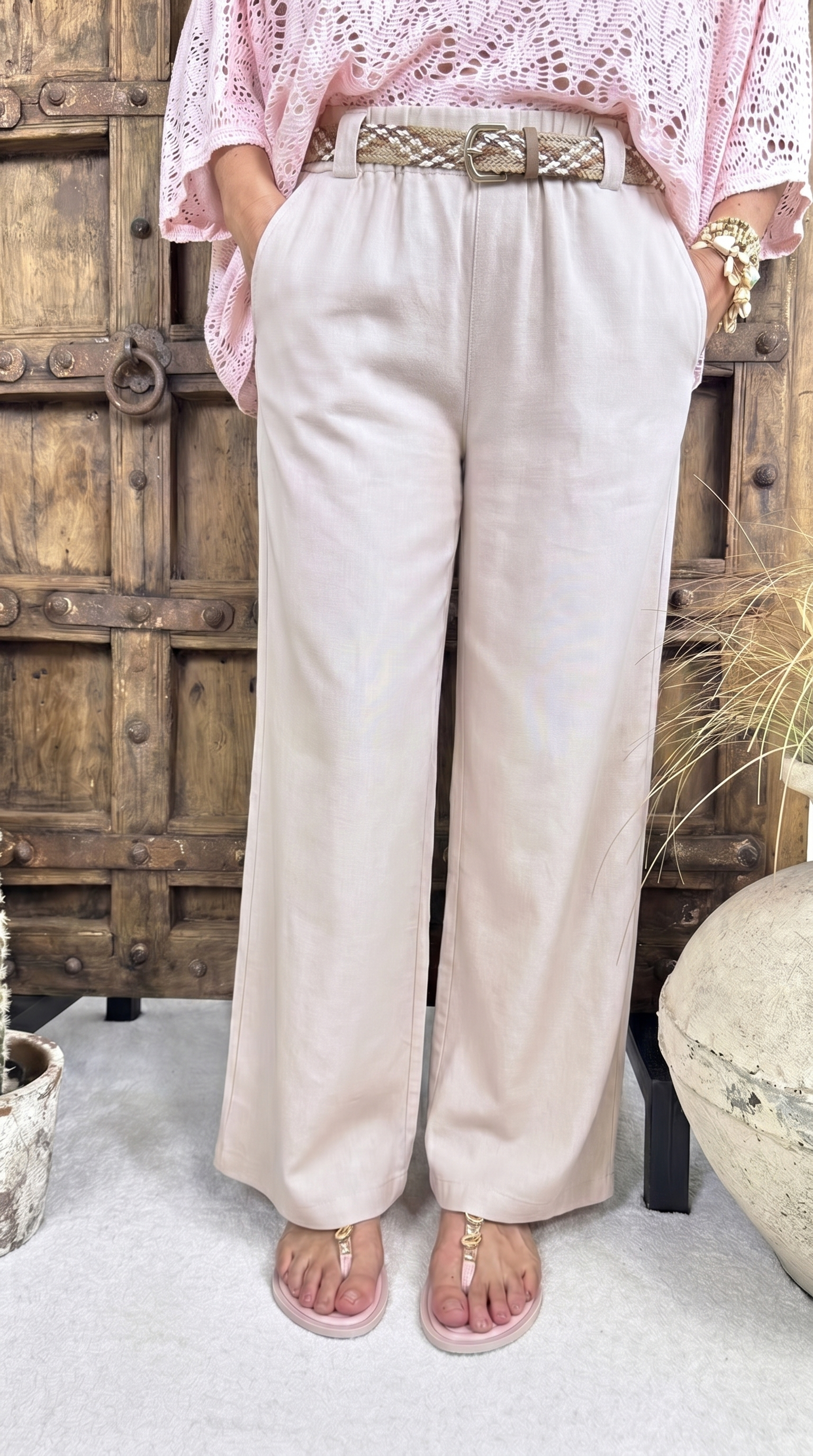 Hose Silky Class *Beige*
