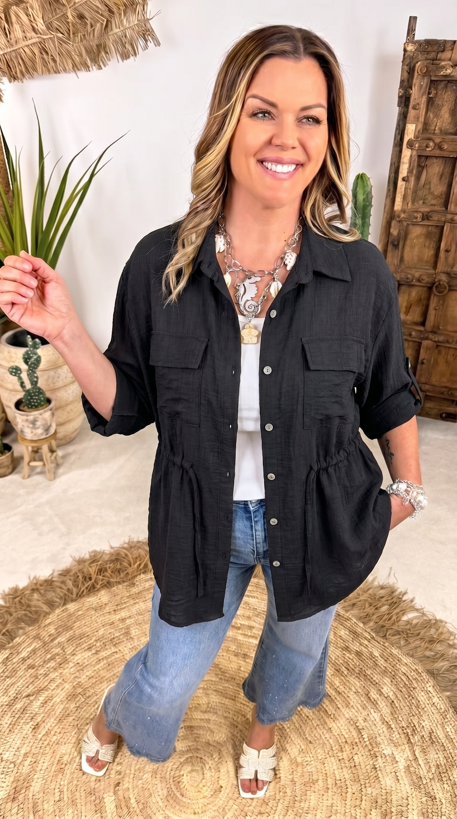 Bluse Capri Breeze *Schwarz*