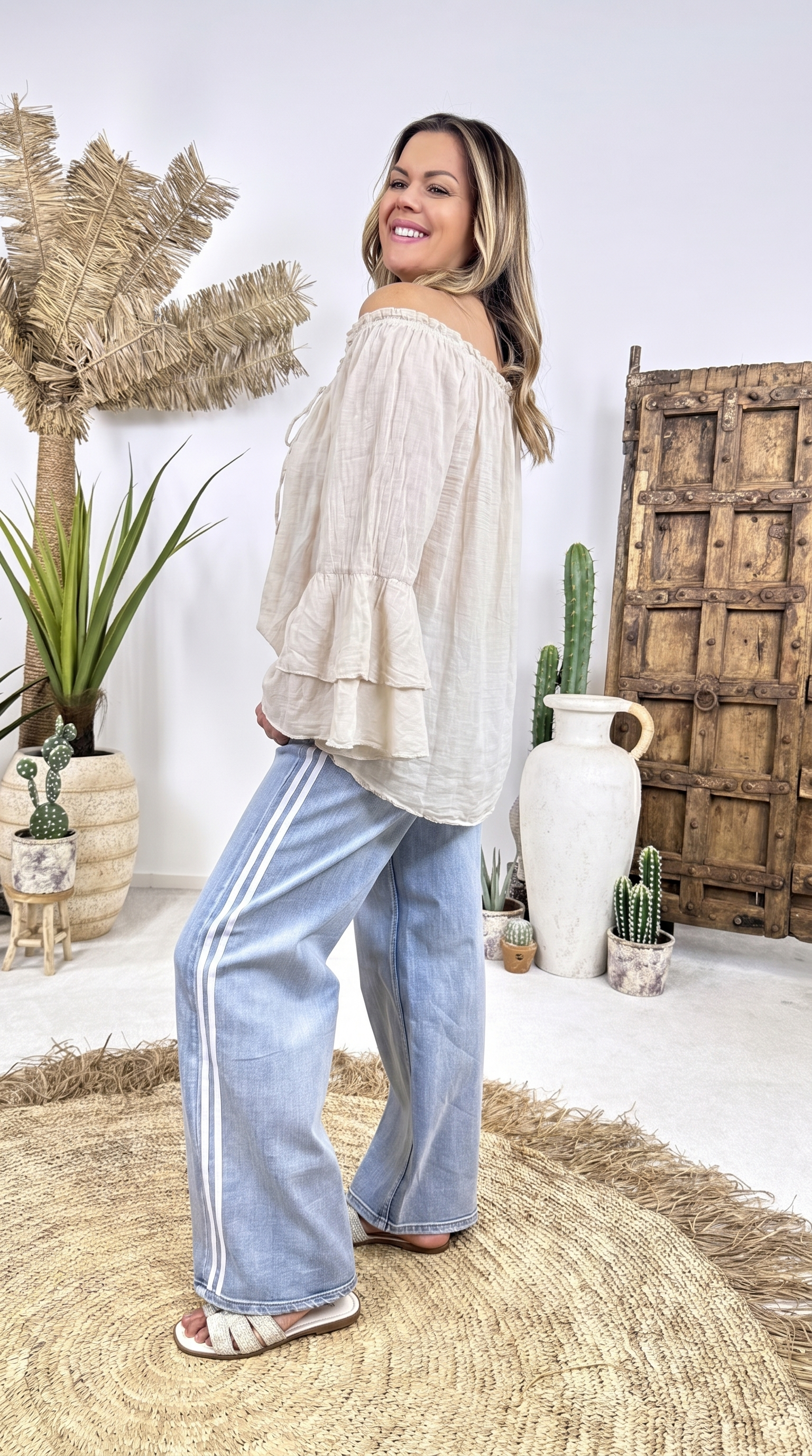Bluse Light Chic *Beige*