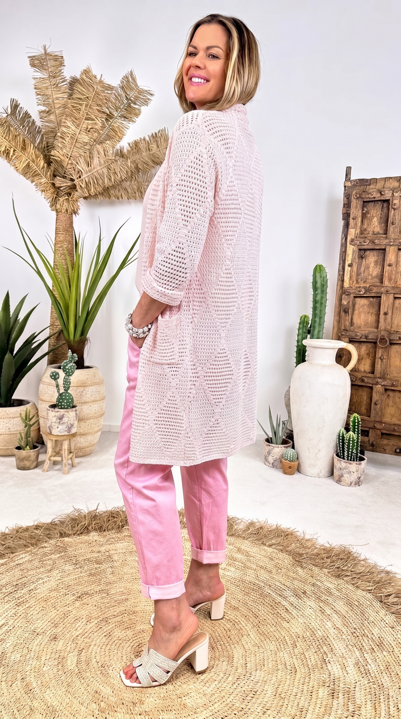 Cardigan Easy Layer *Rosa*