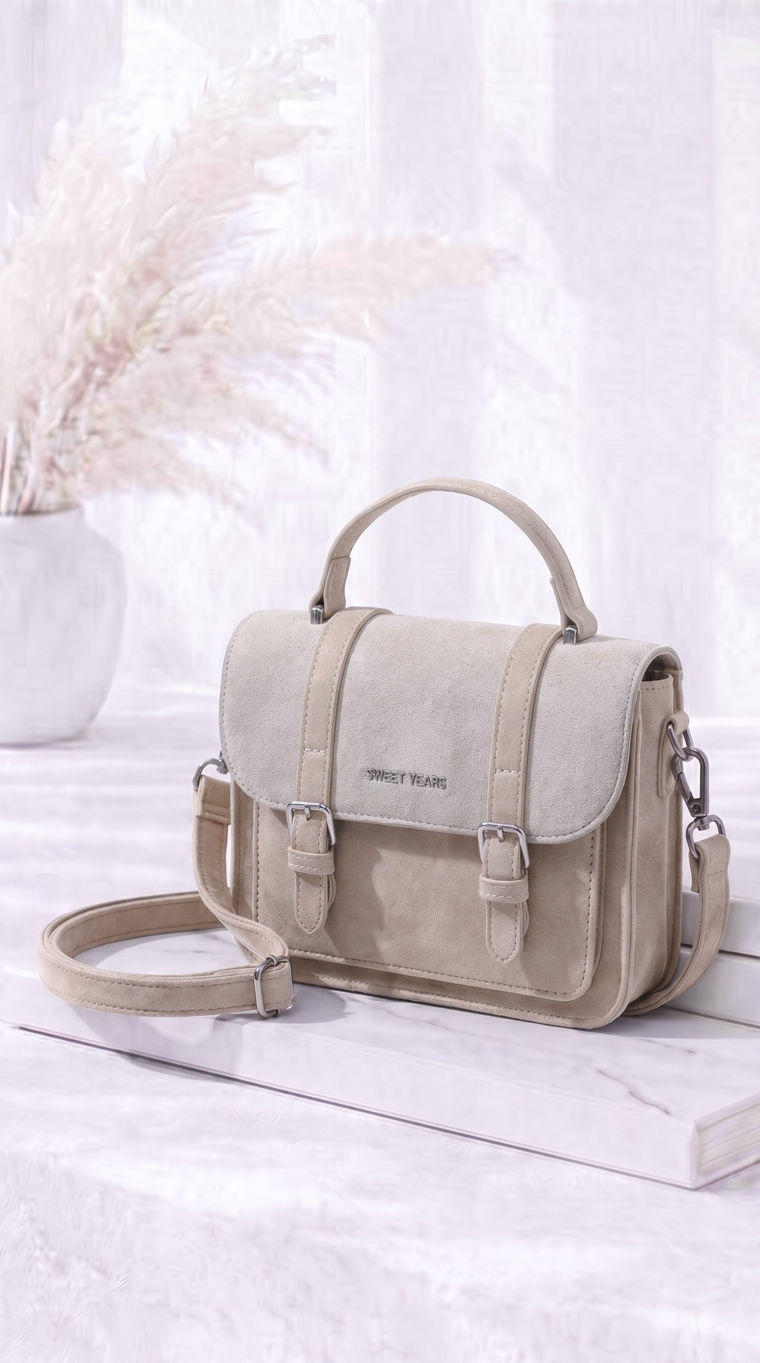 Kleine Handtasche City Classic *Creme*