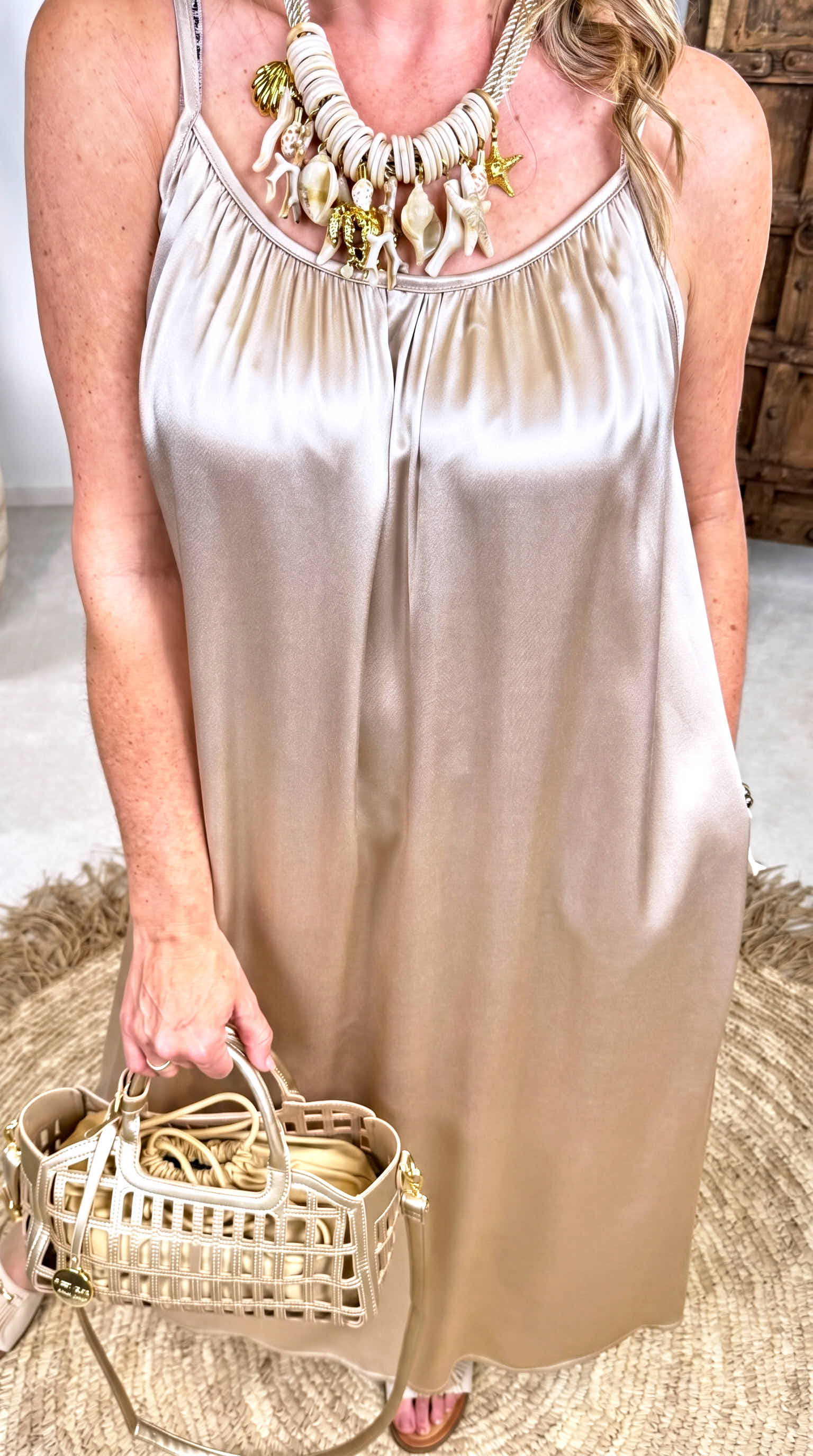 Kleid Holiday Flow *Beige*