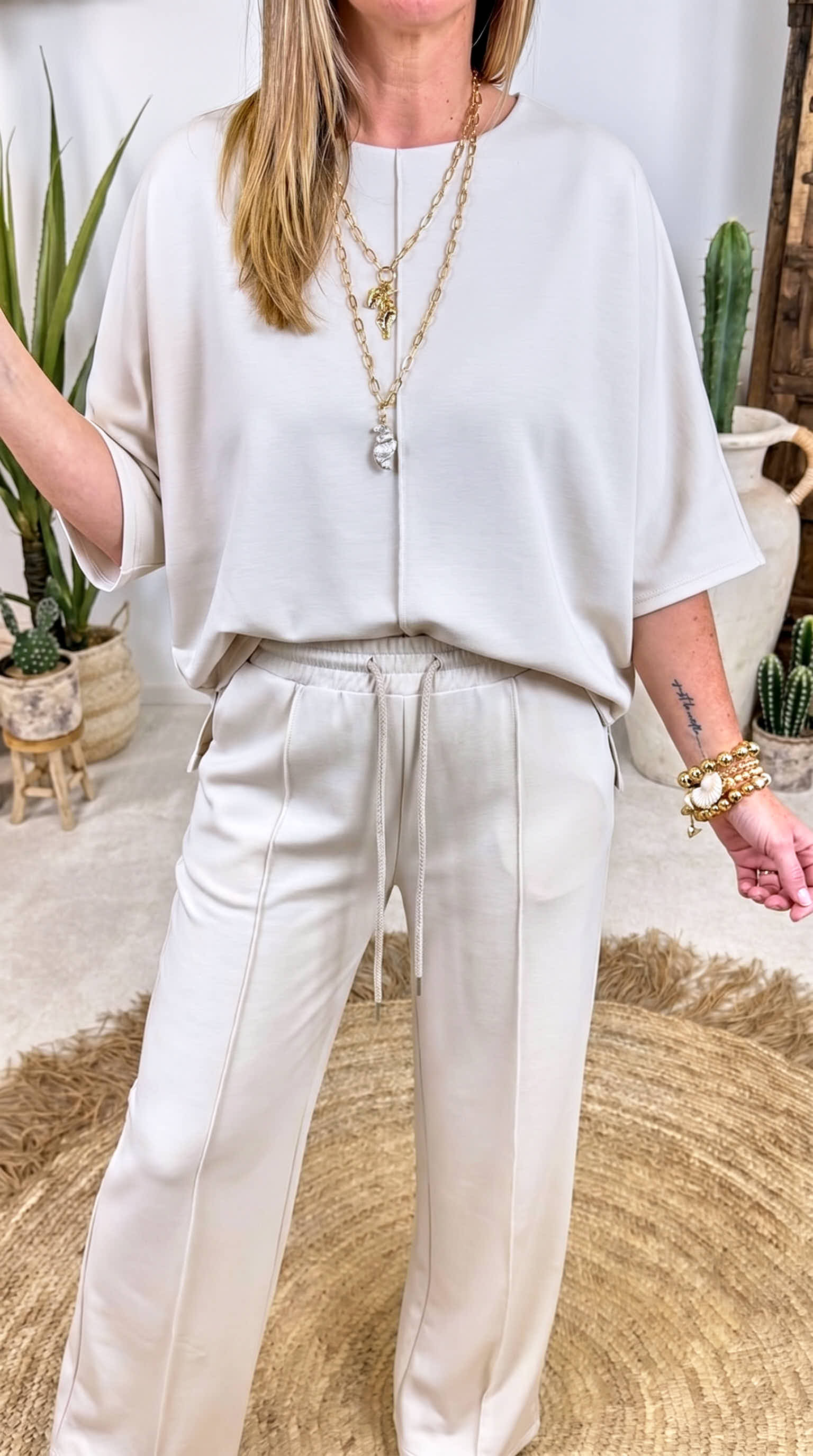 Shirt Easy Smooth *Beige*